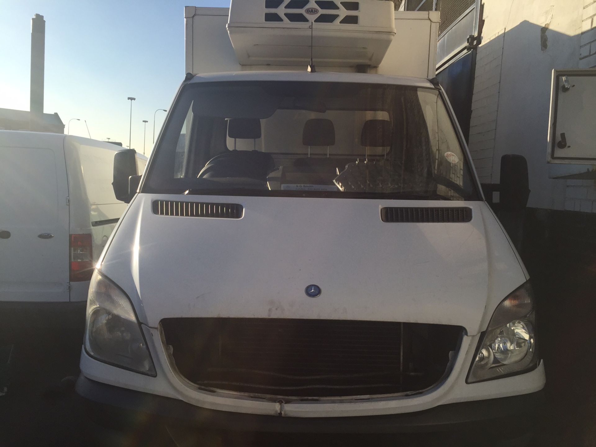 2007/07 REG MERCEDES SPRINTER 311 CDI 3.5 TONNE LWB FRIDGE FREEZER BOX VAN ONE OWNER - Image 2 of 8