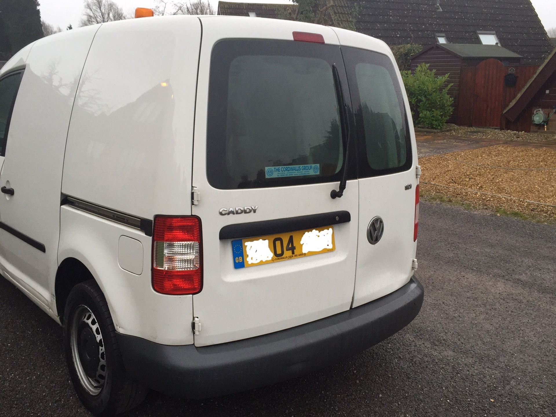 2004/04 REG VOLKSWAGEN CADDY SDI CAR DERIVED VAN ONE OWNER FULL SERVICE HISTORY *NO VAT* - Image 3 of 7