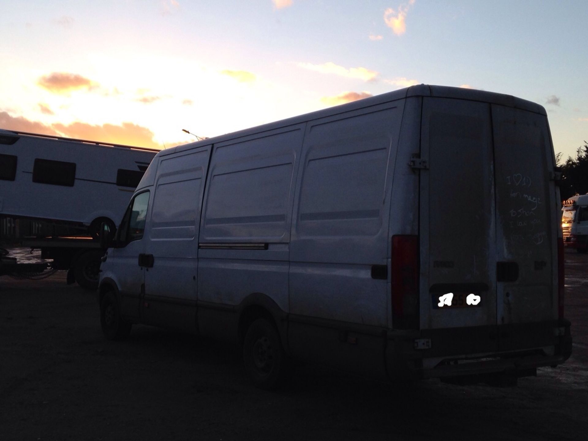 2005/55 REG IVECO DAILY 35S12 LWB HI-ROOF *NO VAT* air con - Image 3 of 8