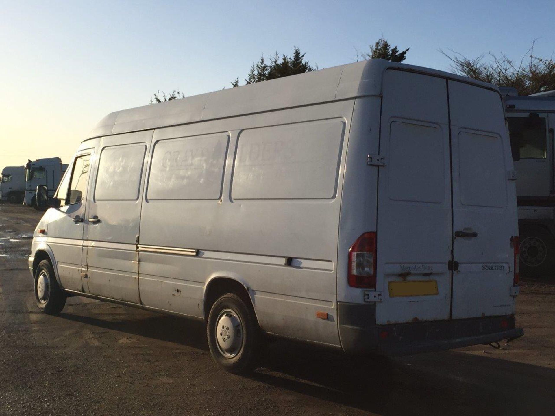 2004/54 REG MERCEDES SPRINTER 311 CDI LWB HI-ROOF PANEL VAN *NO VAT* - Image 3 of 10