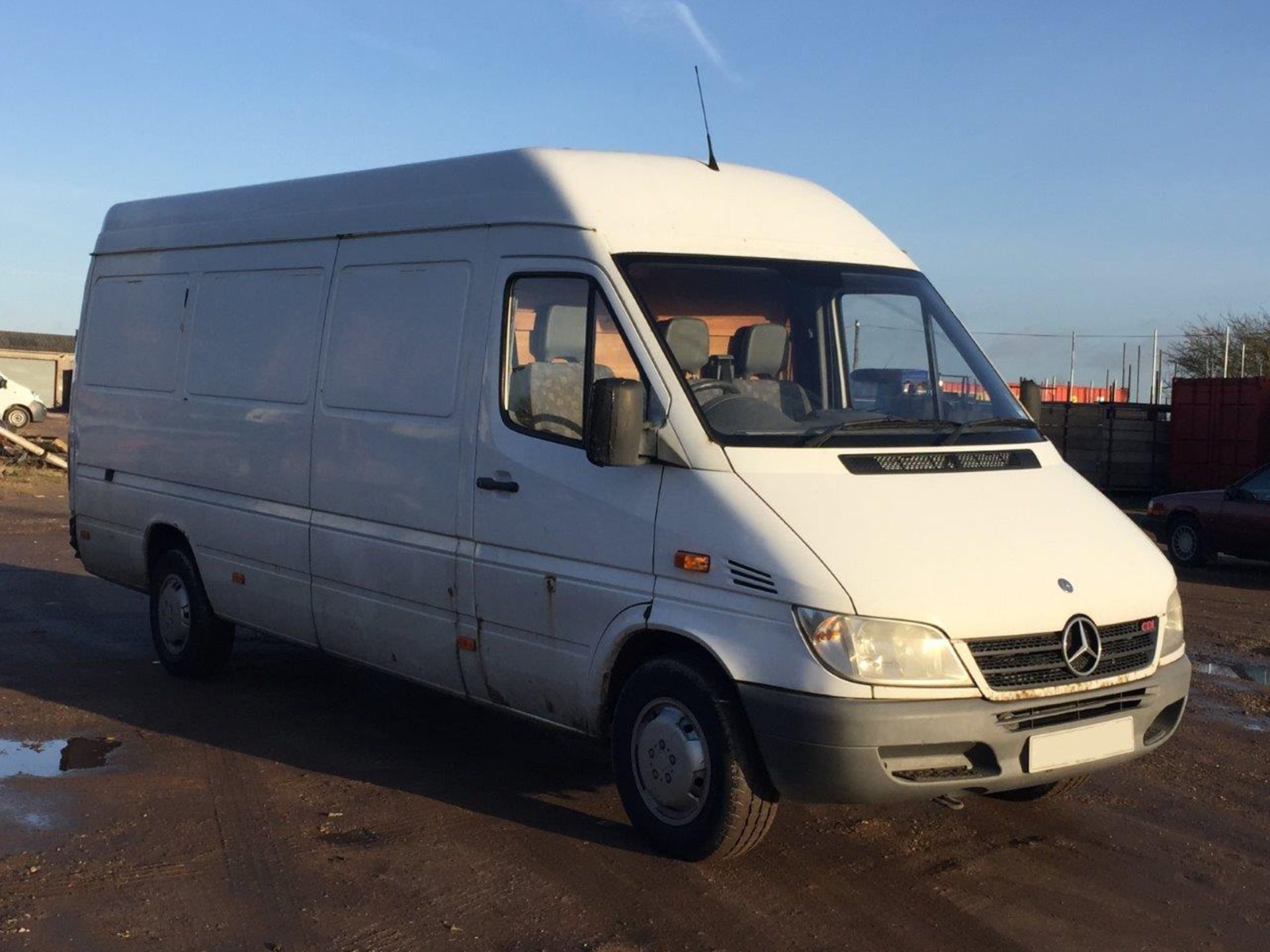 2004/54 REG MERCEDES SPRINTER 311 CDI LWB HI-ROOF PANEL VAN *NO VAT*