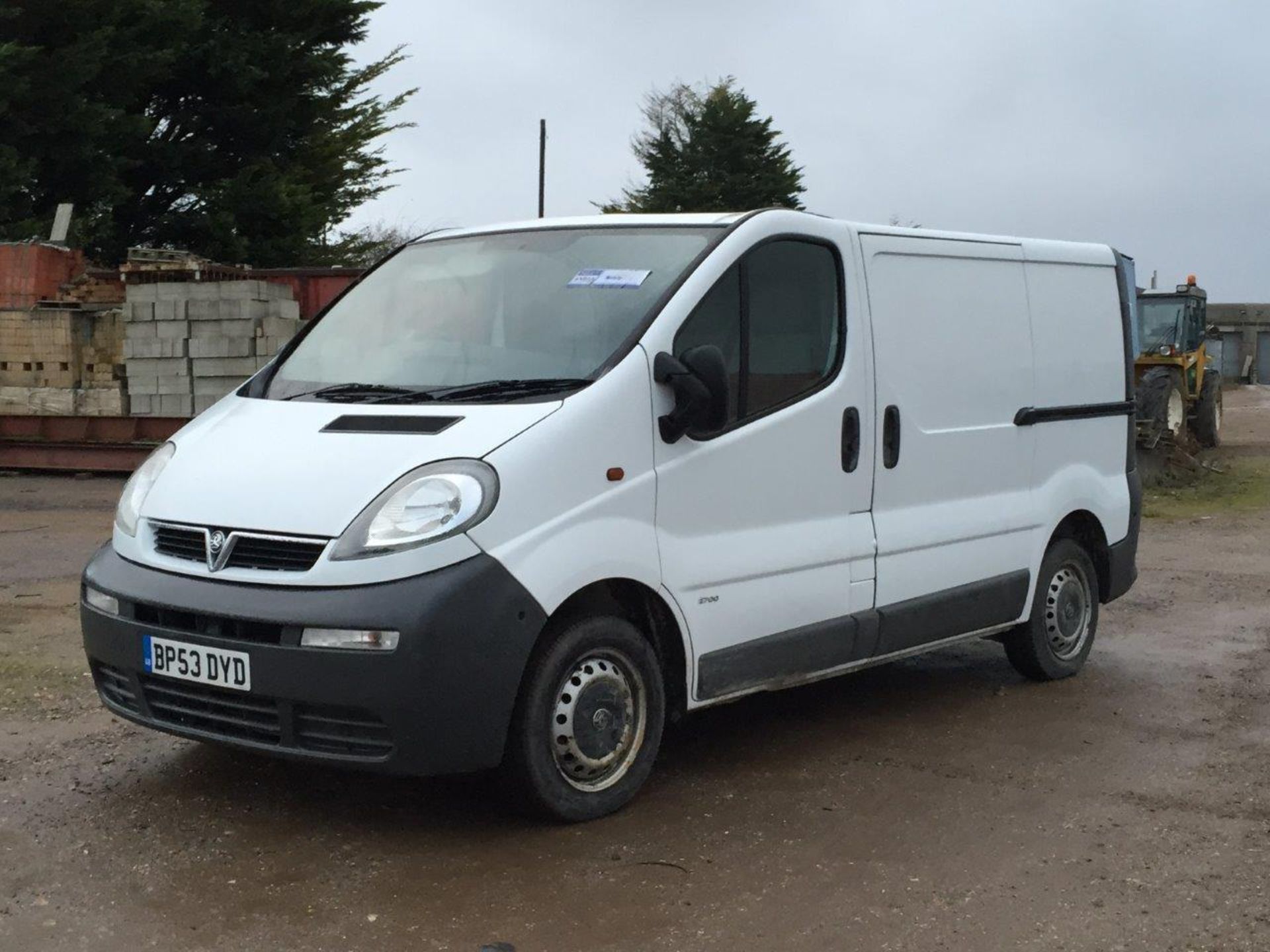 2004/53 REG VAUXHALL VIVARO 2700 DTI SWB PANEL VAN *NO VAT* - Image 2 of 10