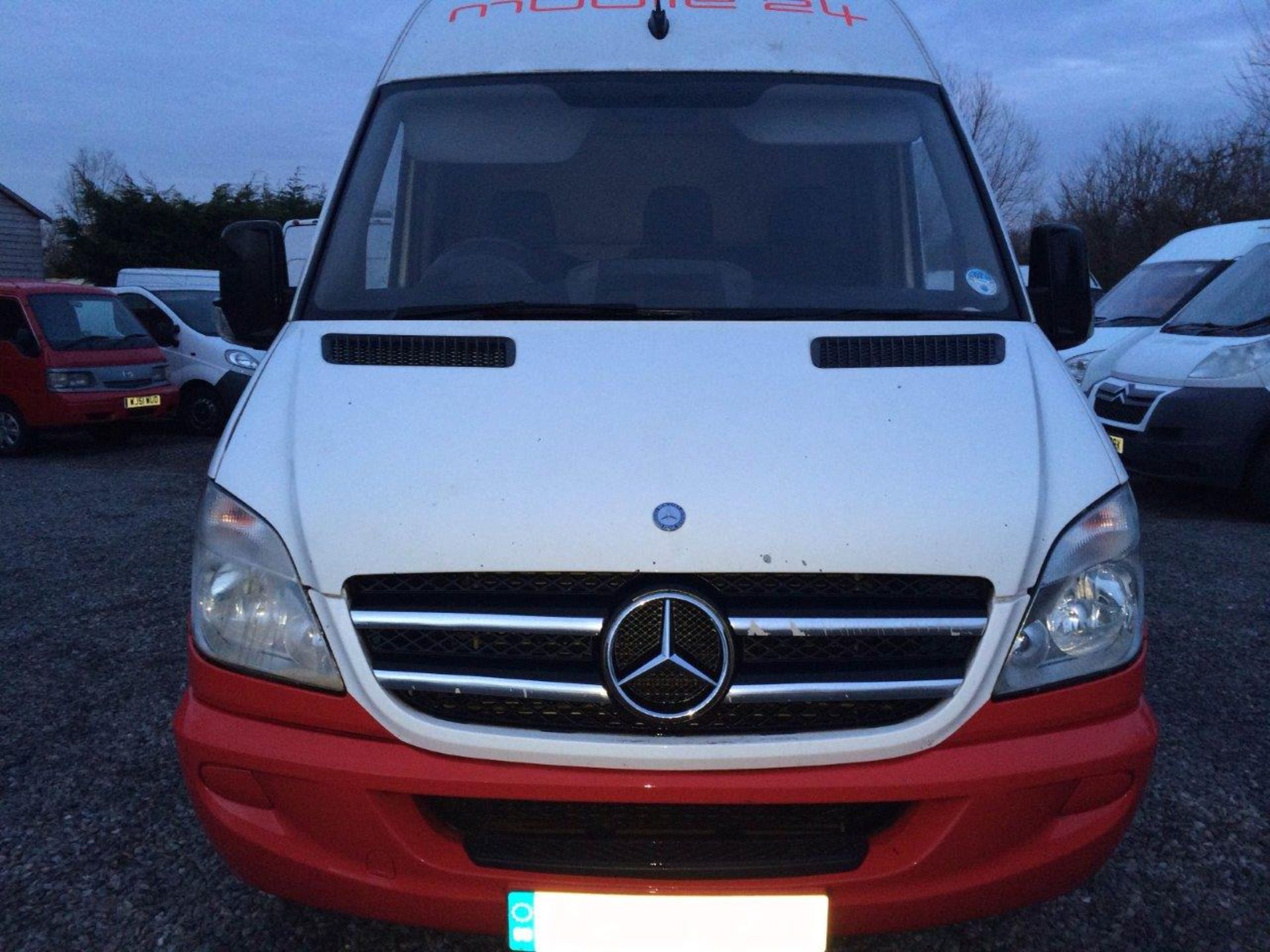 2008/08 REG MERCEDES SPRINTER 311 CDI MWB HI TOP PANEL VAN ONE OWNER - Image 2 of 3