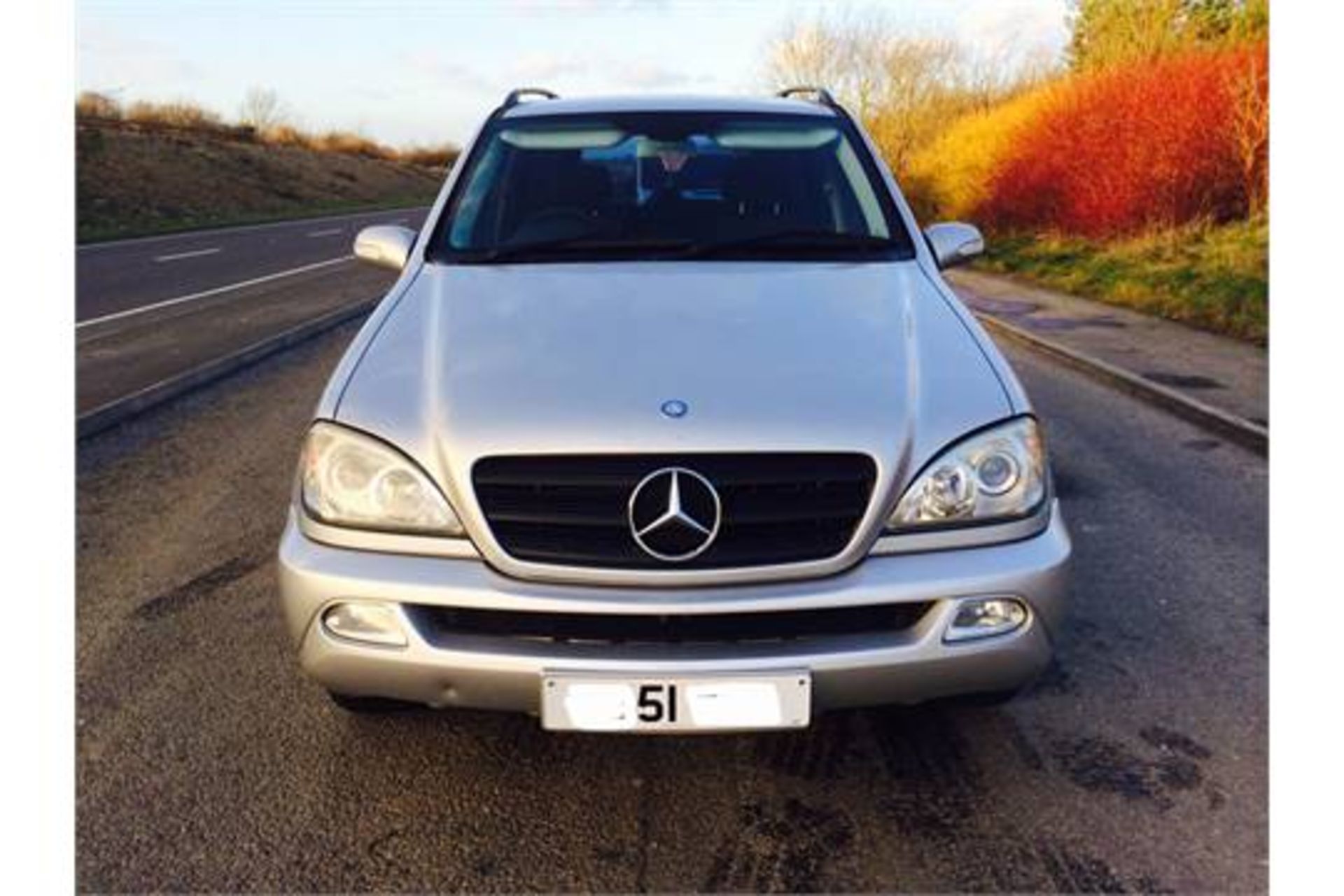 2001/51 REG MERCEDES ML270 CDI AUTO NEW SHAPE (FACELIFT MODEL) FULL SERVICE HISTORY *NO VAT* - Image 3 of 10