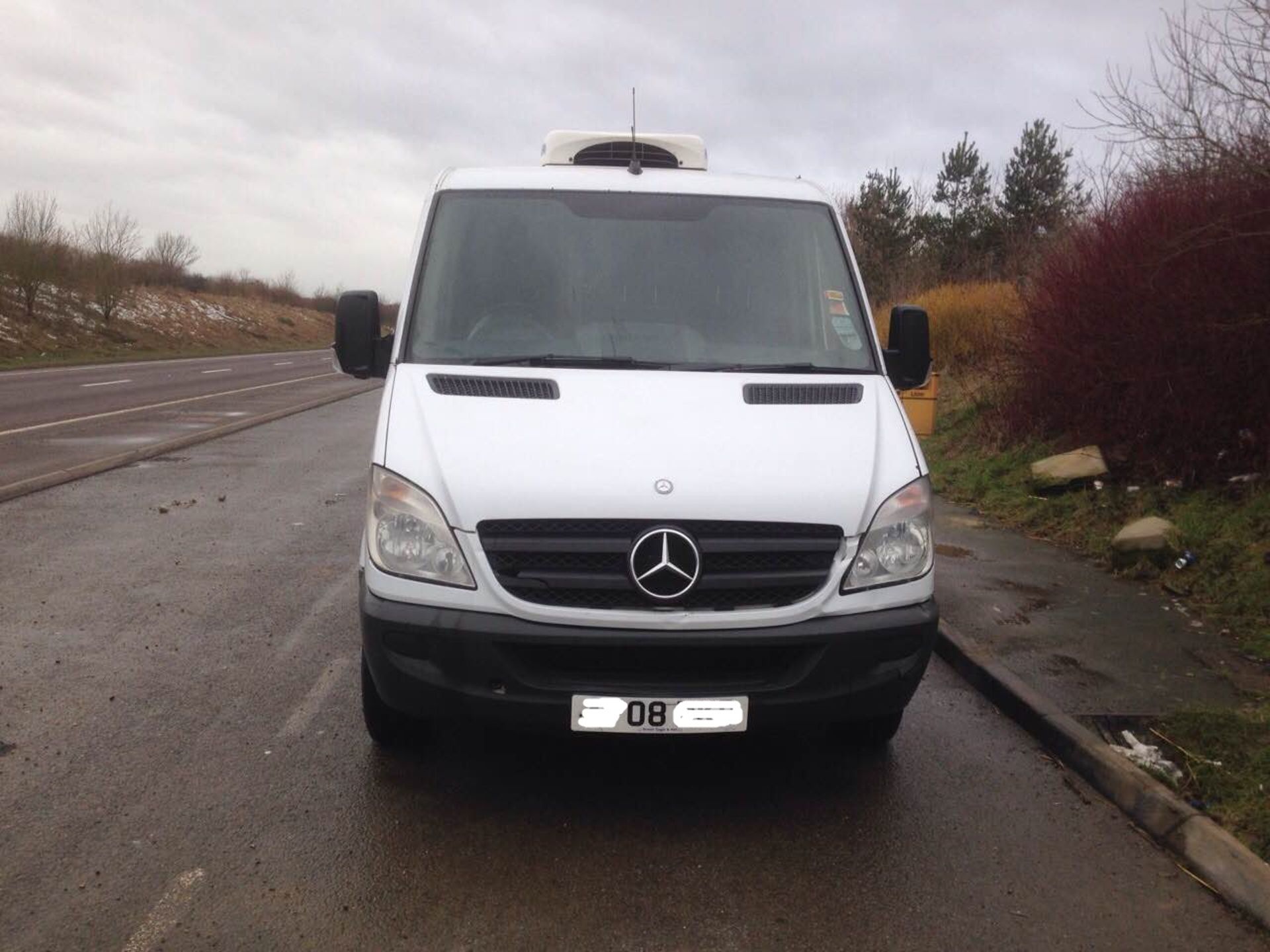 2008/08 REG MERCEDES SPRINTER MEDIUM WHEEL BASE FRIDGE VAN *NO VAT* - Image 3 of 6