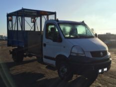 2008/08 REG RENAULT MASCOTT TIPPER HOT AND COLD PRESSURE WASHER *PLUS VAT*