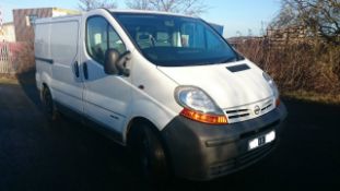 2003/03 REG NISSAN PRIMASTAR SE DCI 100 SWB PANEL VAN ONE FORMER KEEPER *NO VAT*