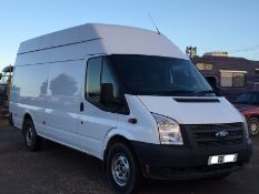 2012/12 REG FORD TRANSIT 125 T350 RWD XLWB HI-ROOF 'JUMBO' *PLUS VAT*