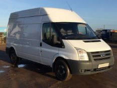 2010/10 REG FORD TRANSIT 100 T350L RWD LWB HI-ROOF PANEL VAN ONE OWNER