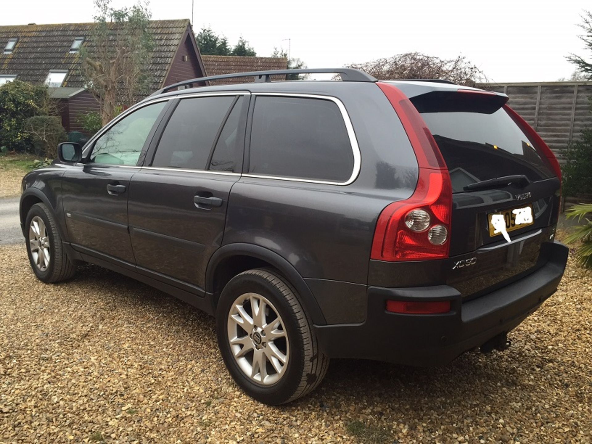 2005/05 REG VOLVO CAR XC90 D5 SE AWB AUTO GREY METALLIC *NO VAT* - Image 3 of 15