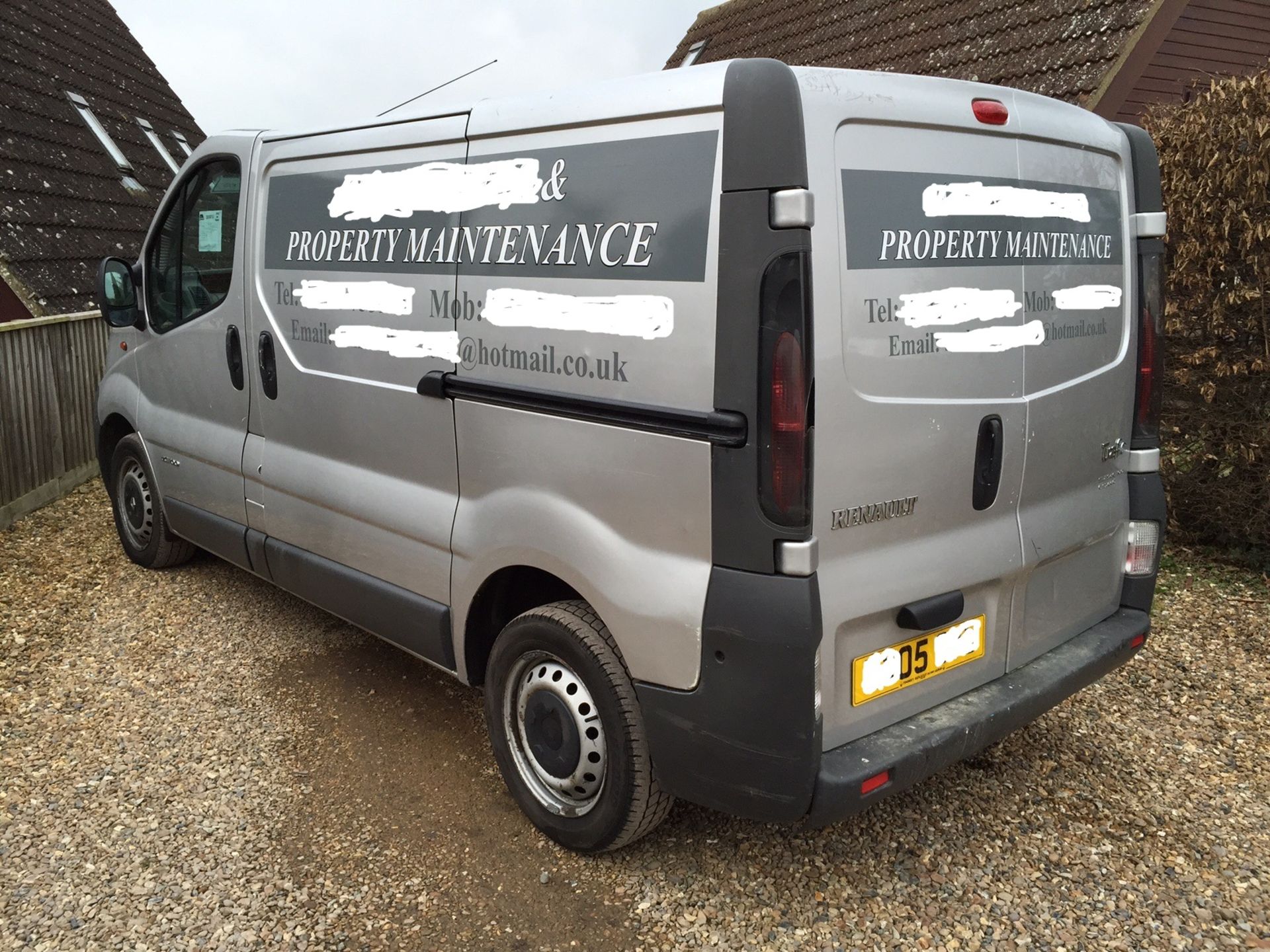 2005/05 REG RENAULT TRAFIC SL27 DCI 100 SWB 3 SEATER COMPANY DIRECT AIR CONDITIONING *PLUS VAT* - Image 3 of 9