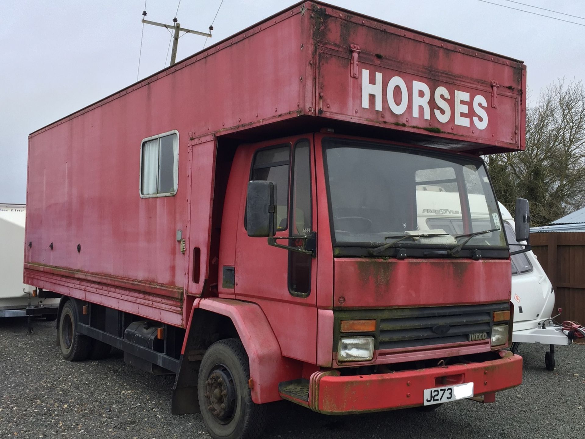 1991/J REG IVECO CARGO 913 HORSE BOX *NO VAT*