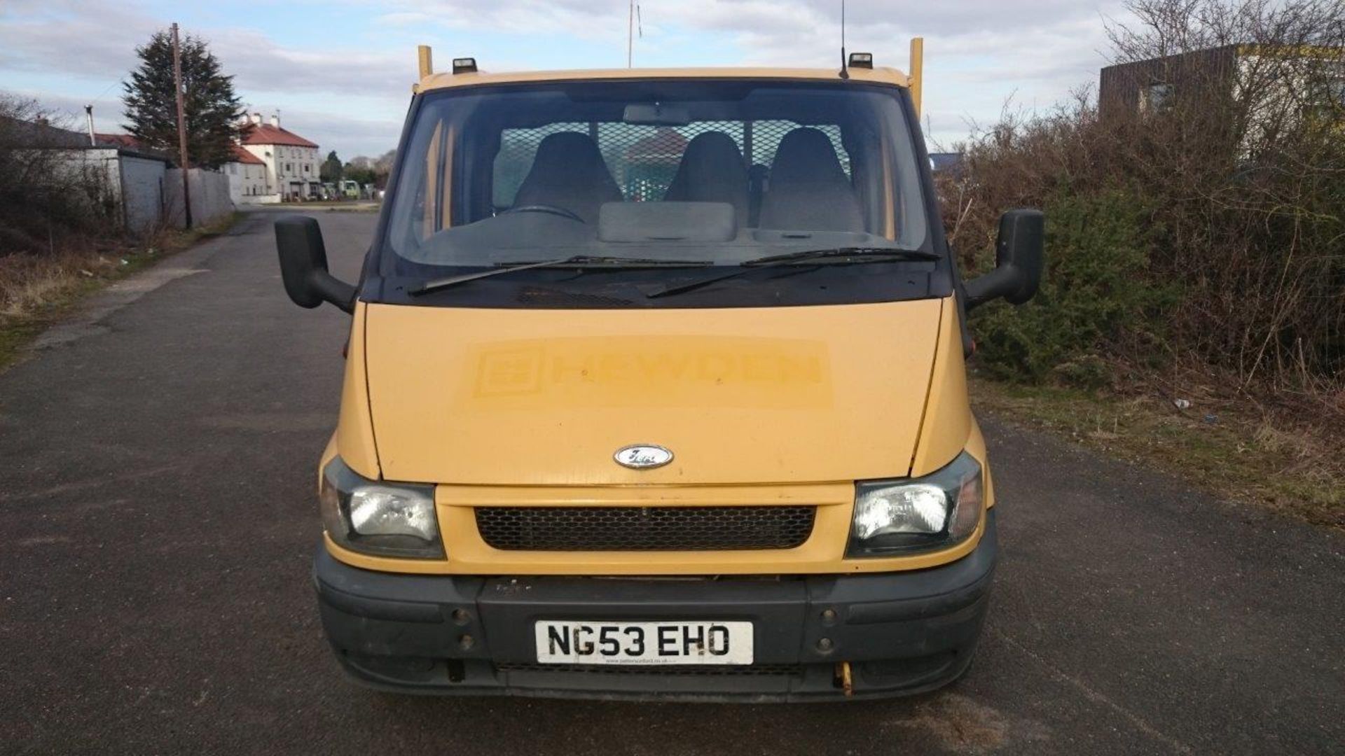 2003/53 REG FORD TRANSIT 125 T350 LWB TD DROPSIDE TWIN WHEEL PICKUP *NO VAT* - Image 10 of 13