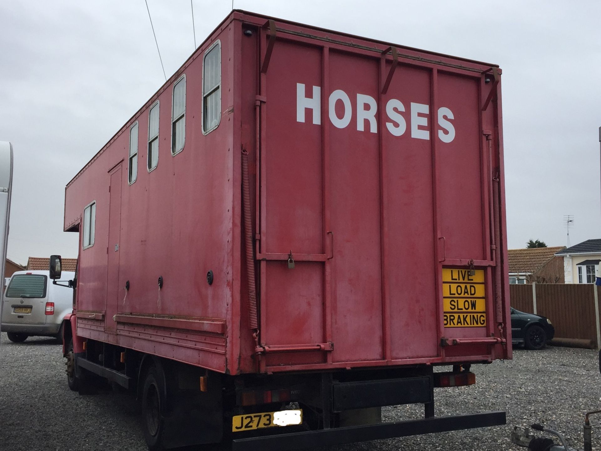 1991/J REG IVECO CARGO 913 HORSE BOX *NO VAT* - Image 3 of 8