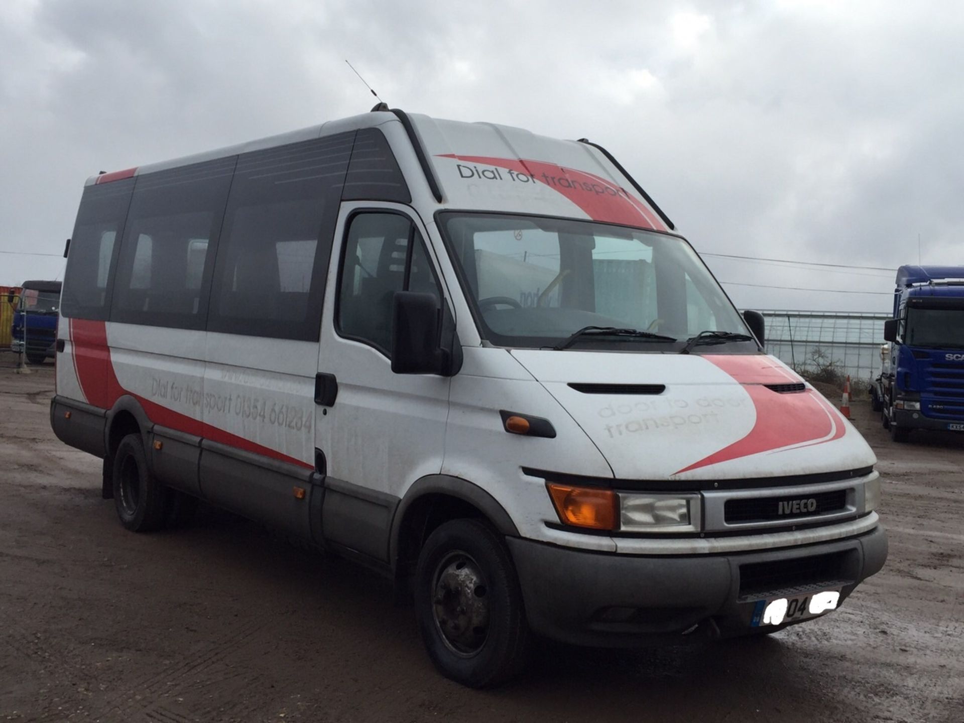 2004/04 REG IVECO DAILY MINIBUS LWB HI ROOF 17 SEATER DIRECT FROM COMMUNITY BUS FULL SERVICE HISTORY