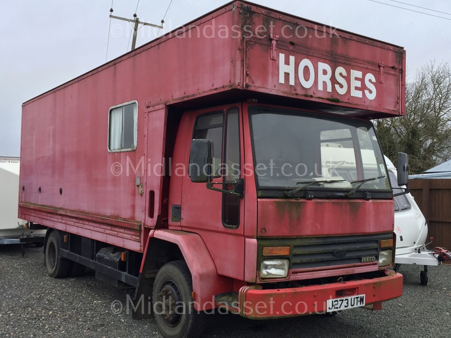 1991/J REG IVECO CARGO 913 HORSE BOX *NO VAT*