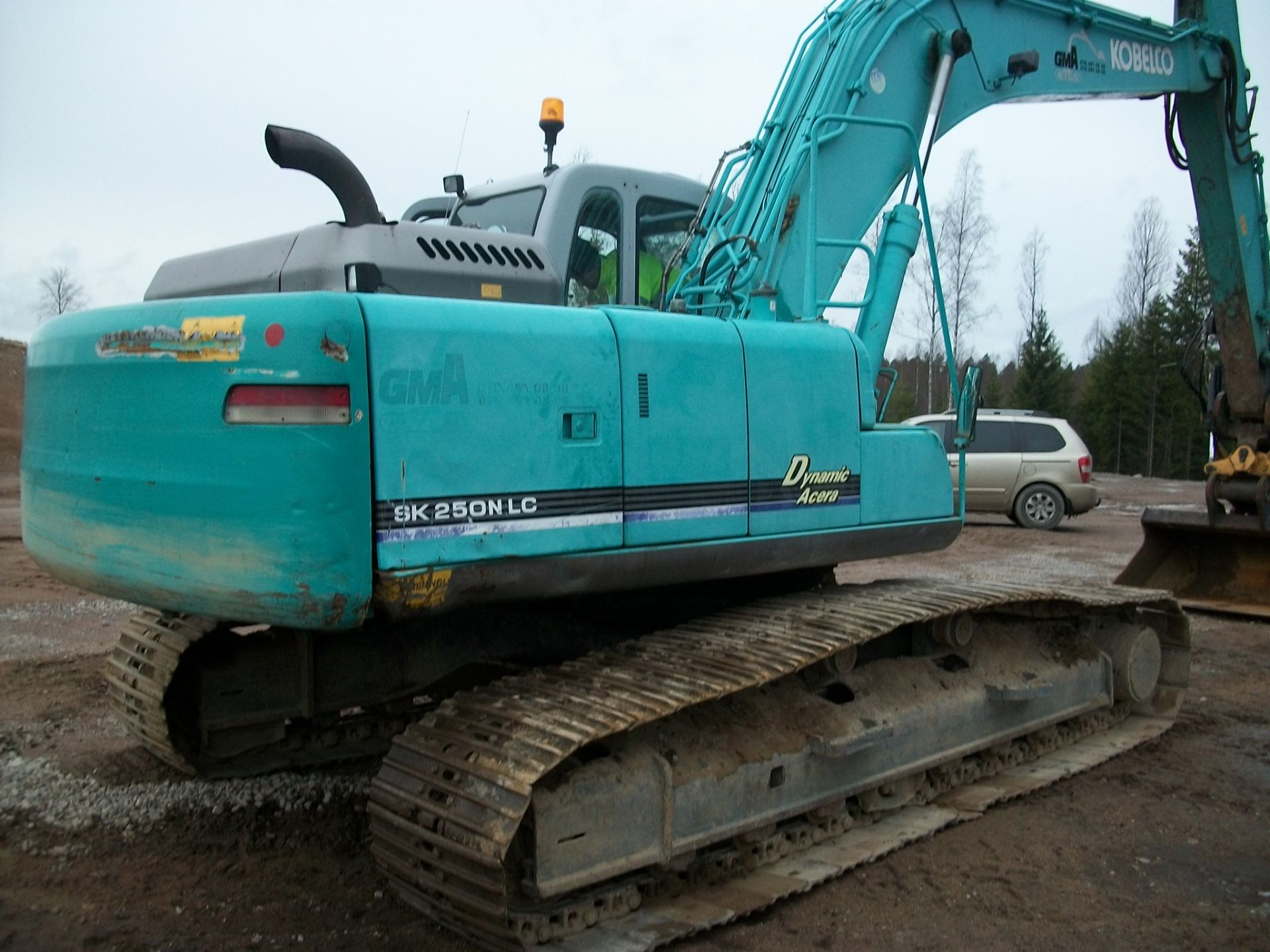 YEAR 2000 KOBELCO SK250NLC CRAWLER EXCAVATOR *NO VAT* - Image 5 of 15