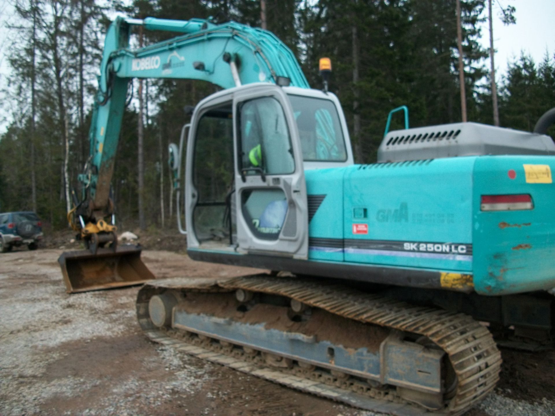 YEAR 2000 KOBELCO SK250NLC CRAWLER EXCAVATOR *NO VAT* - Image 4 of 15