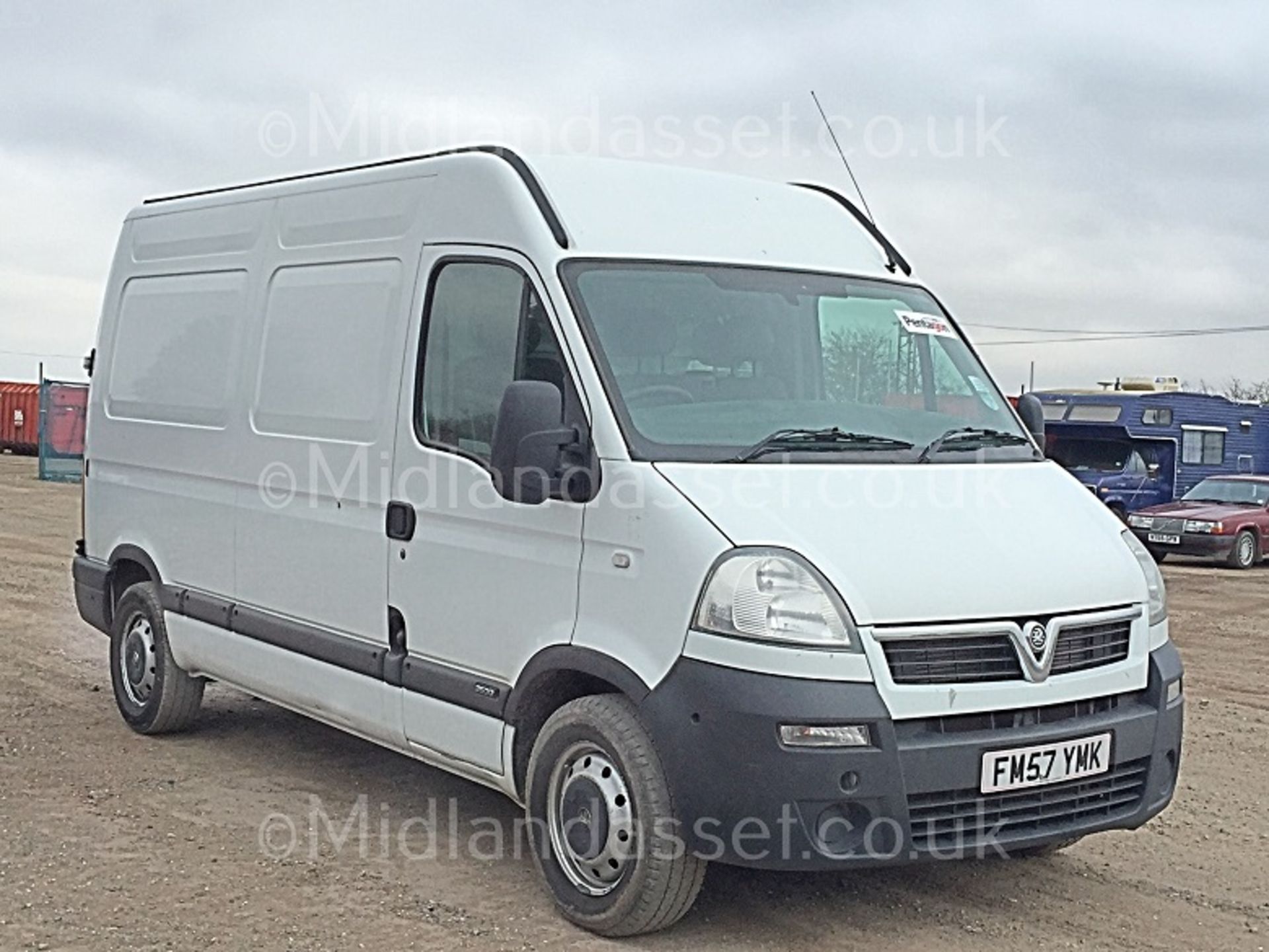 2008/57 REG VAUXHALL MOVANO 3500 CDTI MWB HI-ROOF *PLUS VAT*