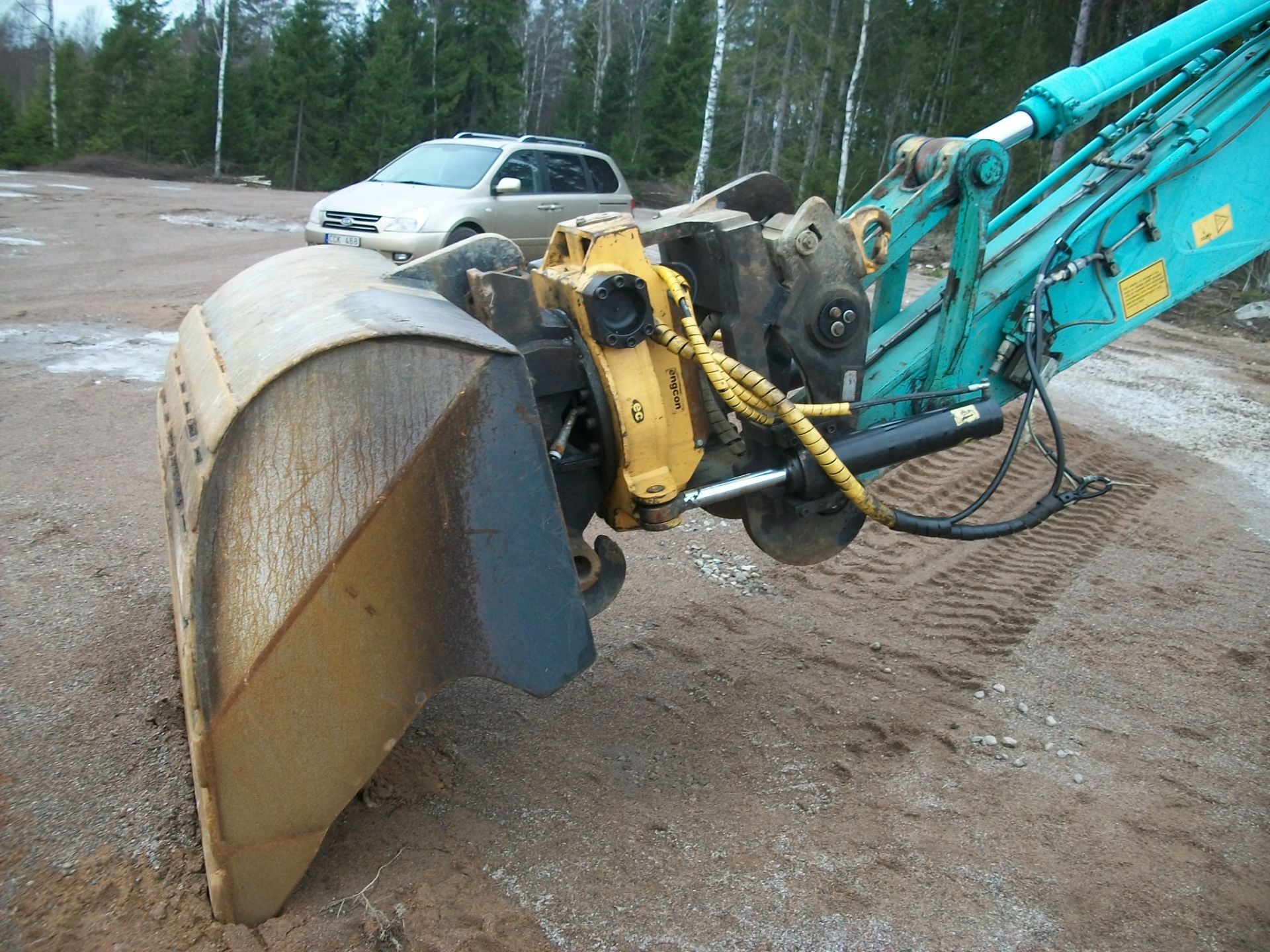 YEAR 2000 KOBELCO SK250NLC CRAWLER EXCAVATOR *NO VAT* - Image 6 of 15