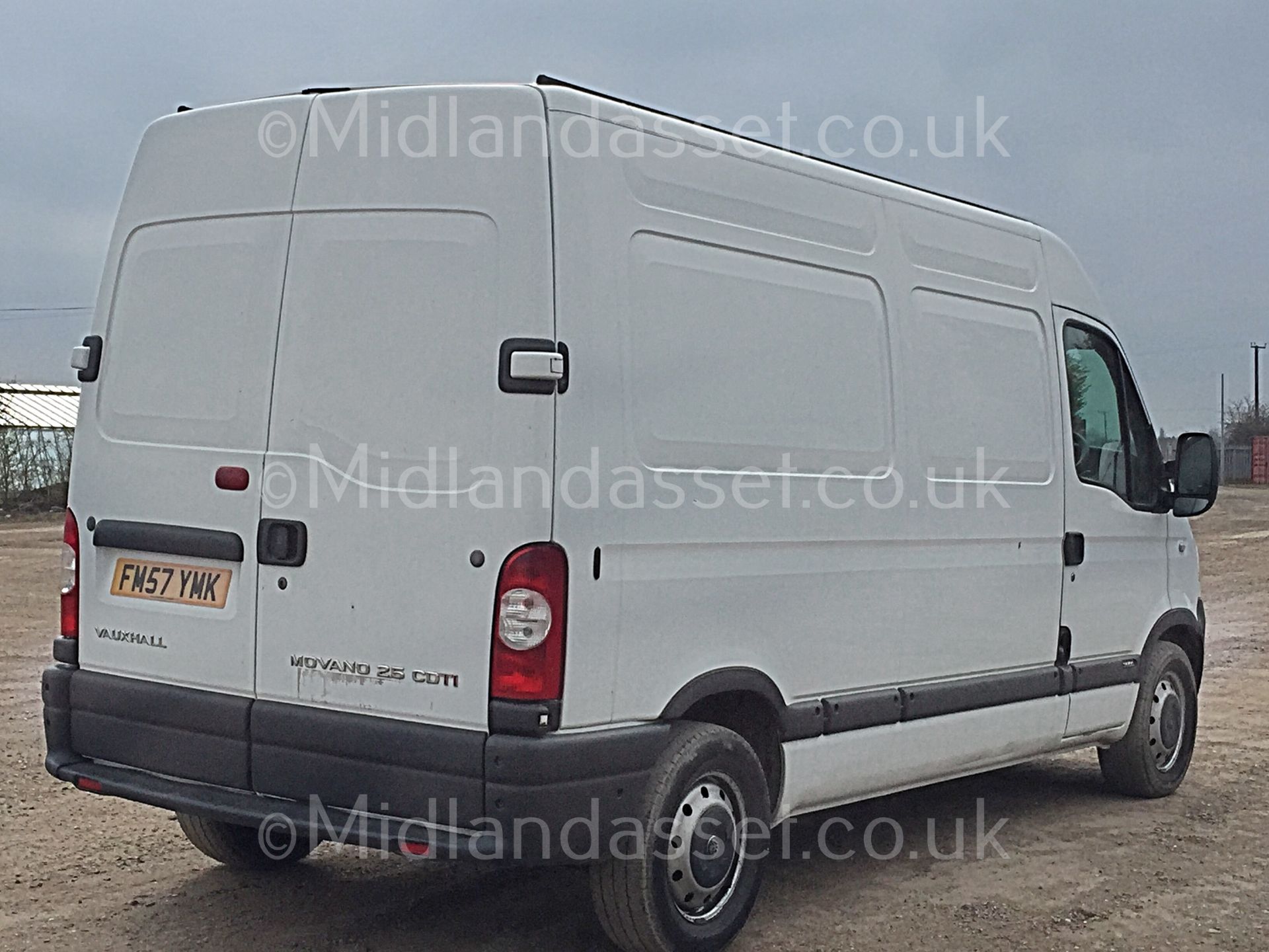 2008/57 REG VAUXHALL MOVANO 3500 CDTI MWB HI-ROOF *PLUS VAT* - Image 4 of 10