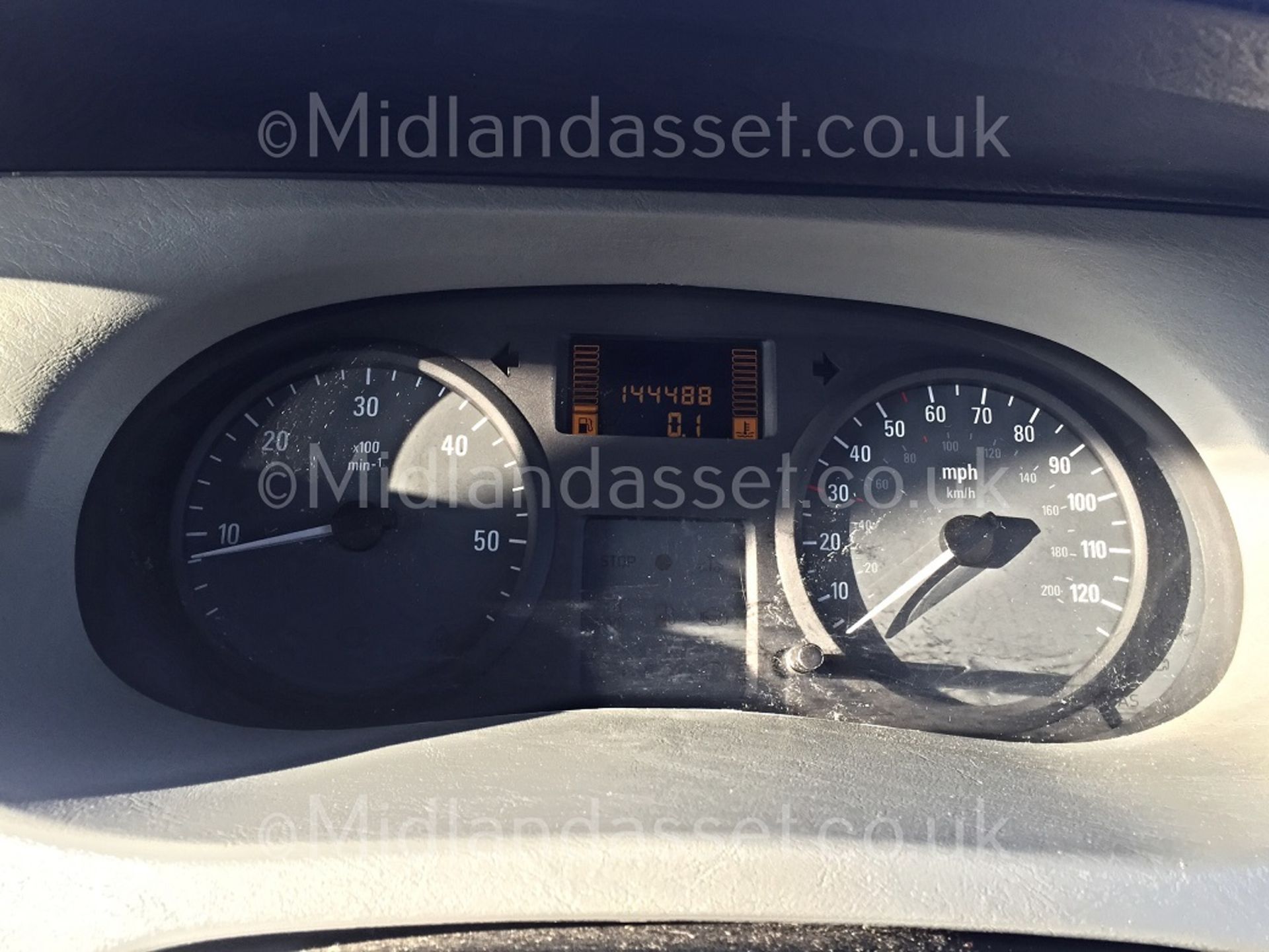 2007/07 REG VAUXHALL VIVARO 2700 CDTI SWB 2770KG GROSS WEIGHT SILVER *PLUS VAT* - Image 11 of 11