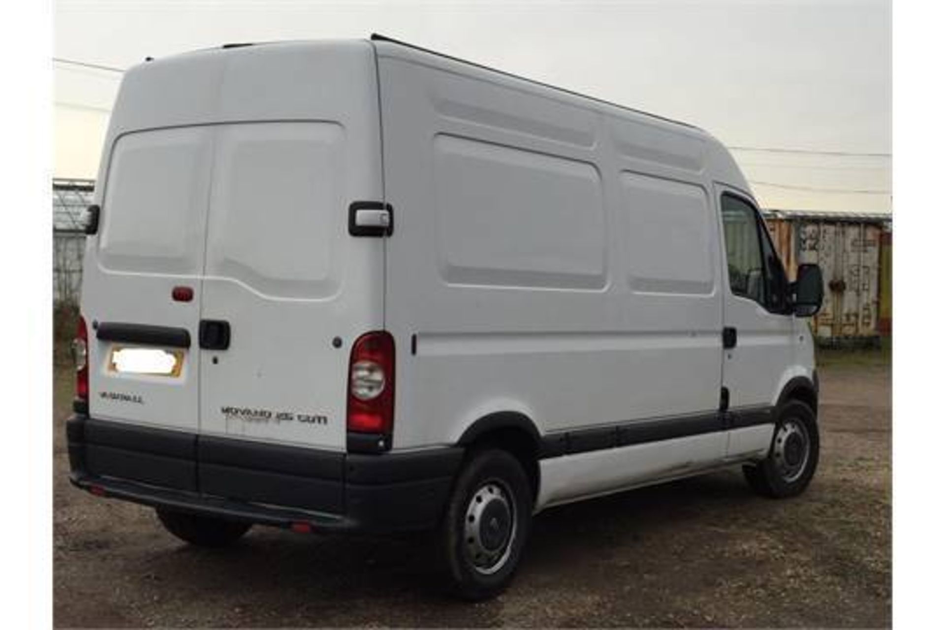 2008/57 REG VAUXHALL MOVANO 3500 CDTI MWB HI-ROOF PANEL VAN ONE OWNER SERVICE HISTORY 12 MONTHS MOT - Image 3 of 10