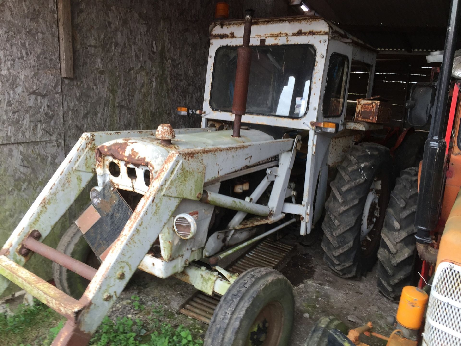 David Brown selectamatic 990 tractor with front loader