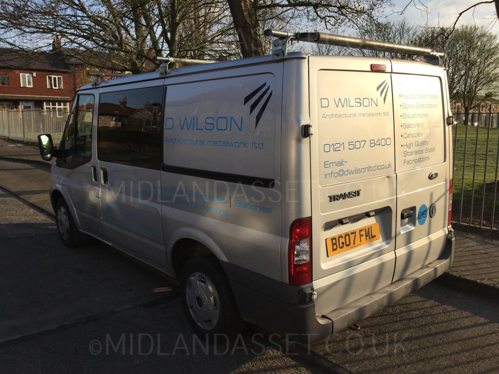 2007/07 REG FORD TRANSIT MK7 110 T280S D/C FWD SWB CREW-CAB *PLUS VAT* - Image 8 of 13