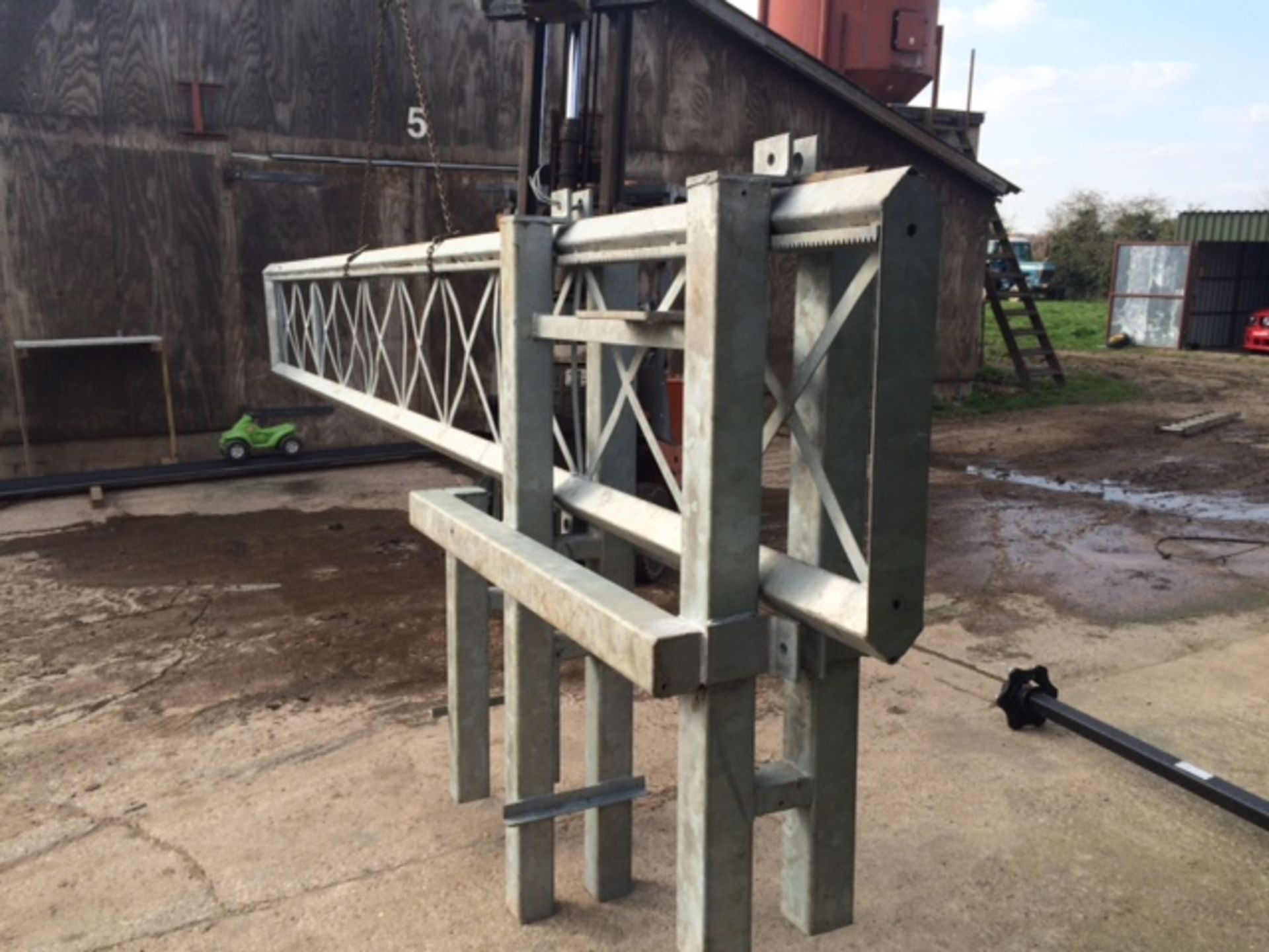 New Galvanised cantelever  Electric Barrier/gate - Image 2 of 5