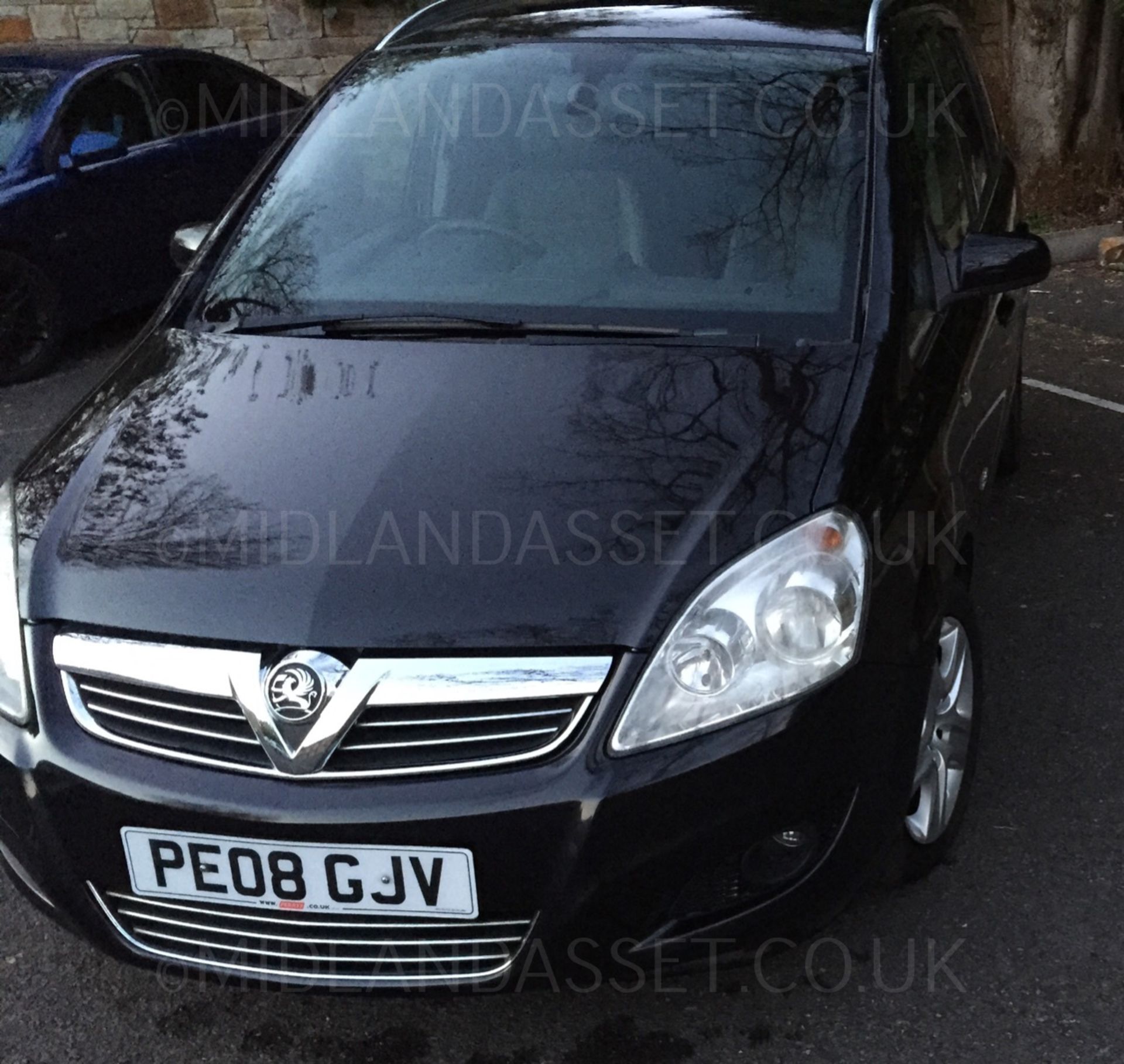 2008/08 REG VAUXHALL ZAFIRA DESIGN AUTO MPV 5 DOOR 7 SEATS *NO VAT* - Image 2 of 6