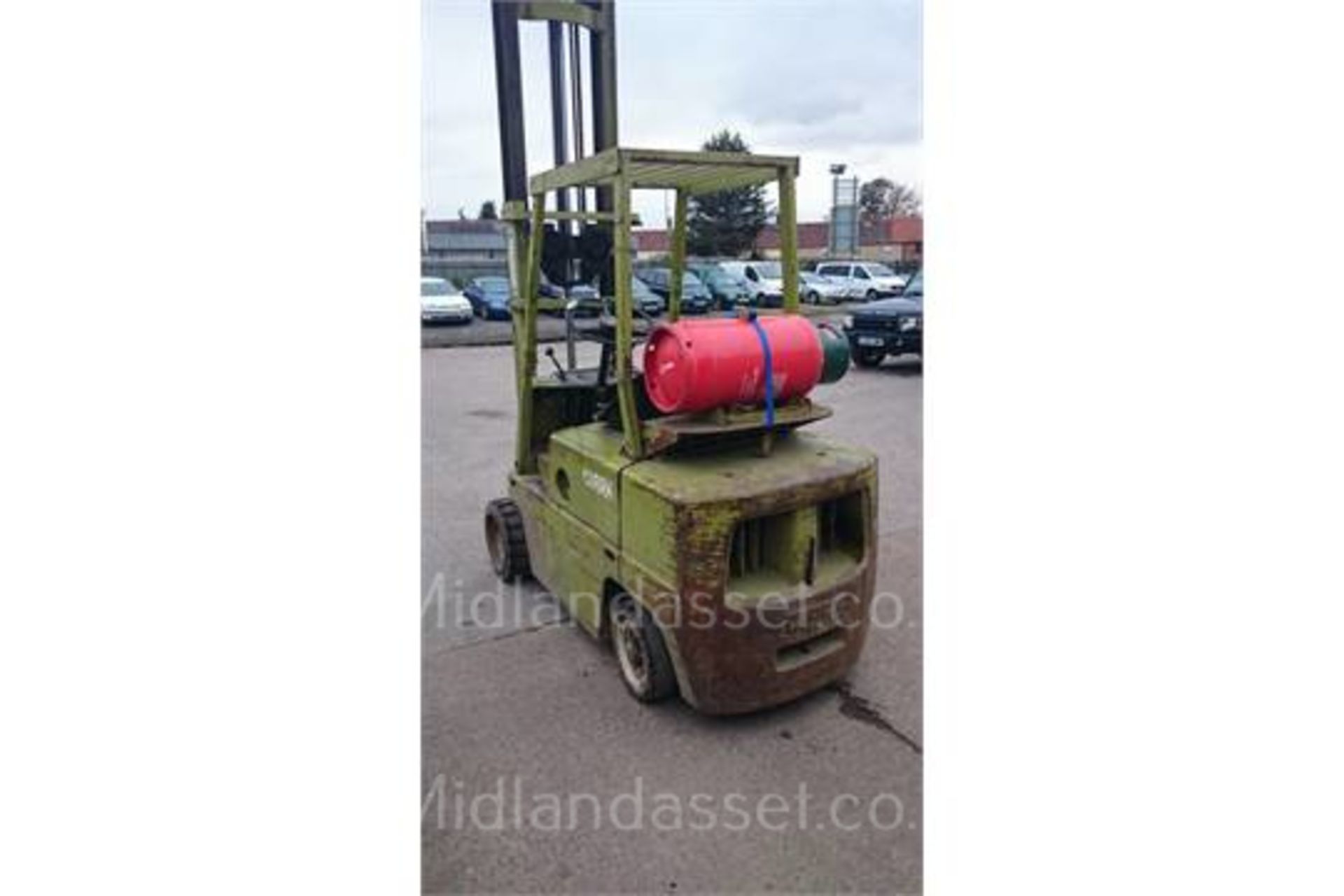 CLARKLIFT C500 2 TONNE LPG FORKTRUCK - Image 3 of 8