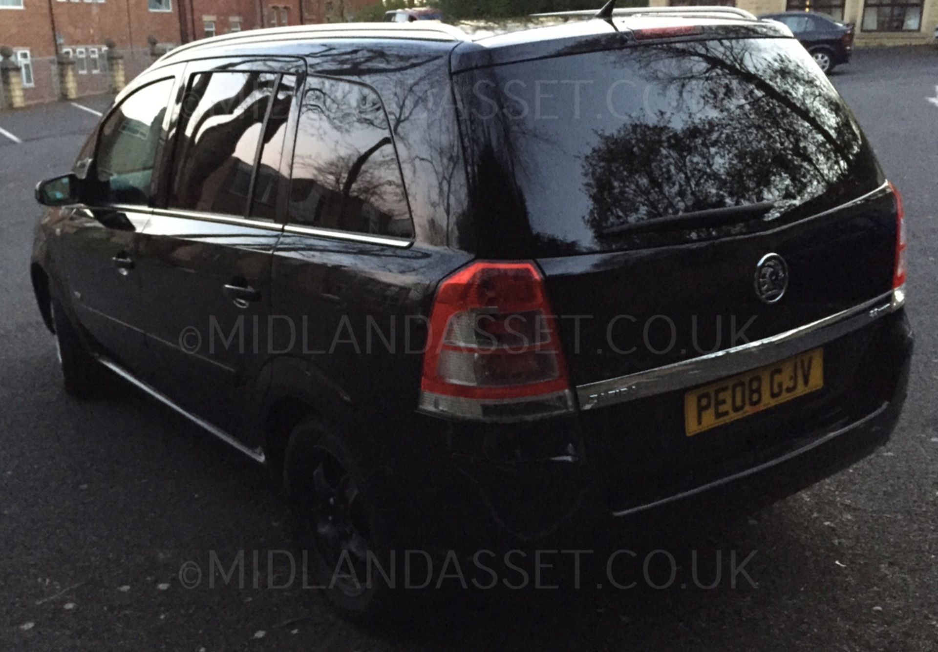 2008/08 REG VAUXHALL ZAFIRA DESIGN AUTO MPV 5 DOOR 7 SEATS *NO VAT* - Image 3 of 6