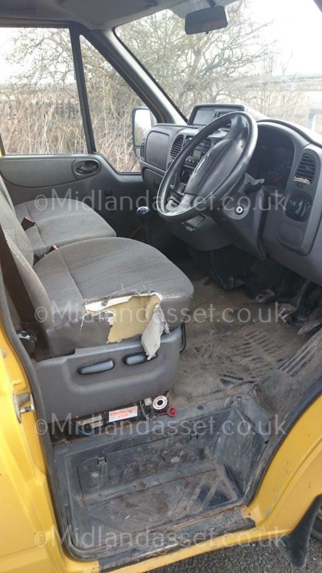 2003/53 REG FORD TRANSIT 125 T350 LWB TD DROPSIDE TWIN WHEEL PICKUP *NO VAT* - Image 7 of 10