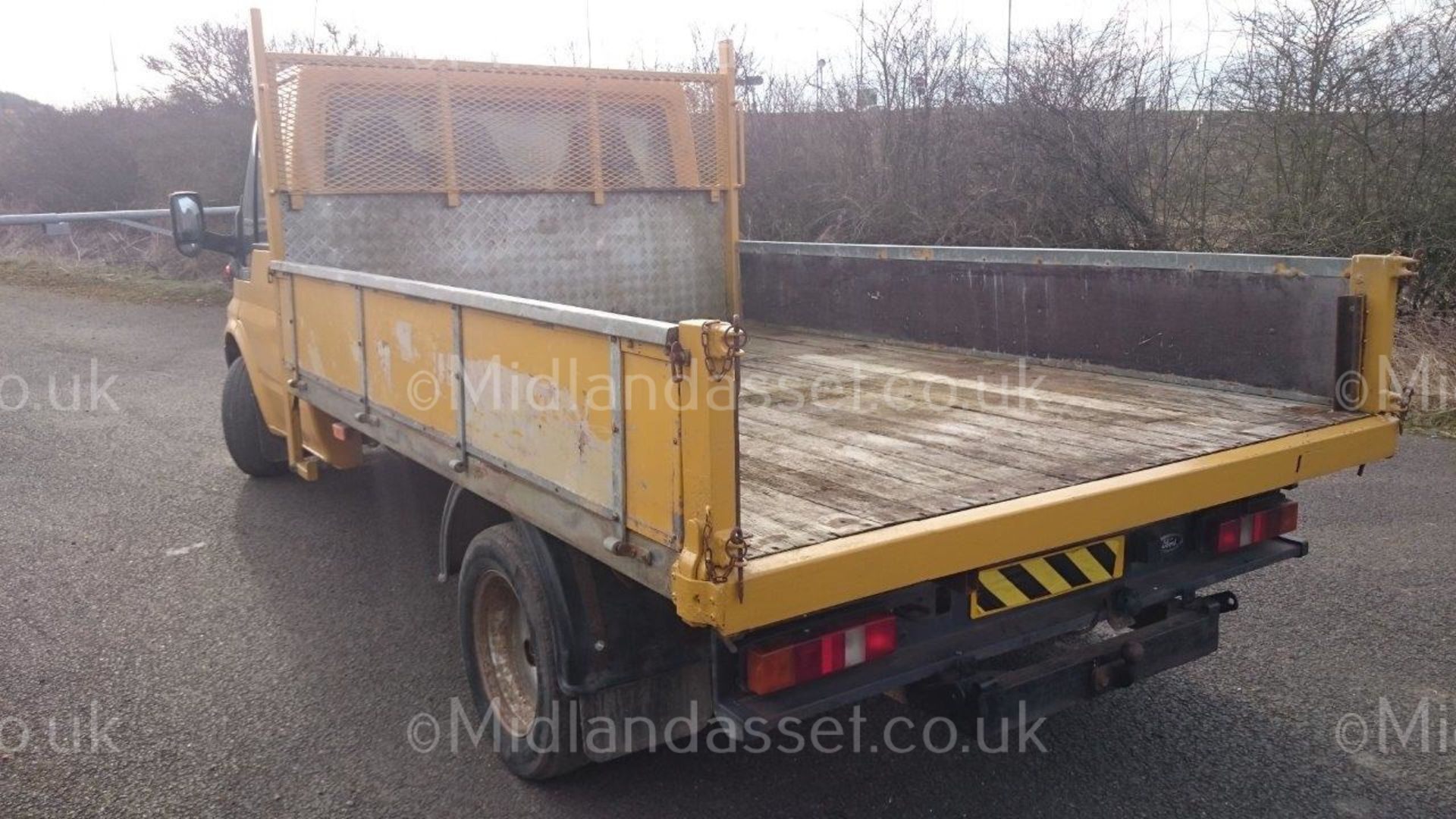 2003/53 REG FORD TRANSIT 125 T350 LWB TD DROPSIDE TWIN WHEEL PICKUP *NO VAT* - Image 4 of 10