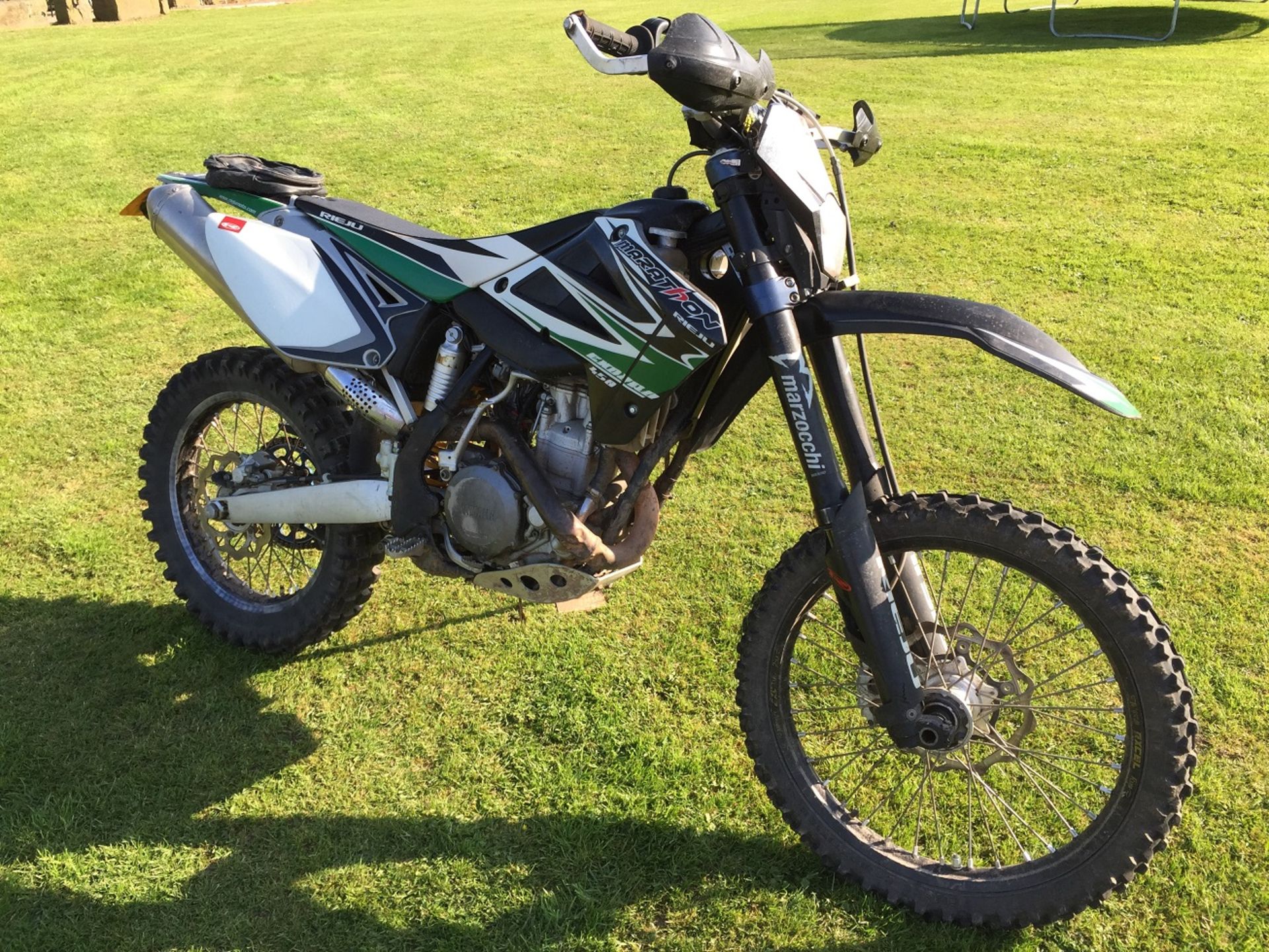 2011/61 Rieju 450cc Enduro bike / Green laner electric start Yamaha WR450 engine