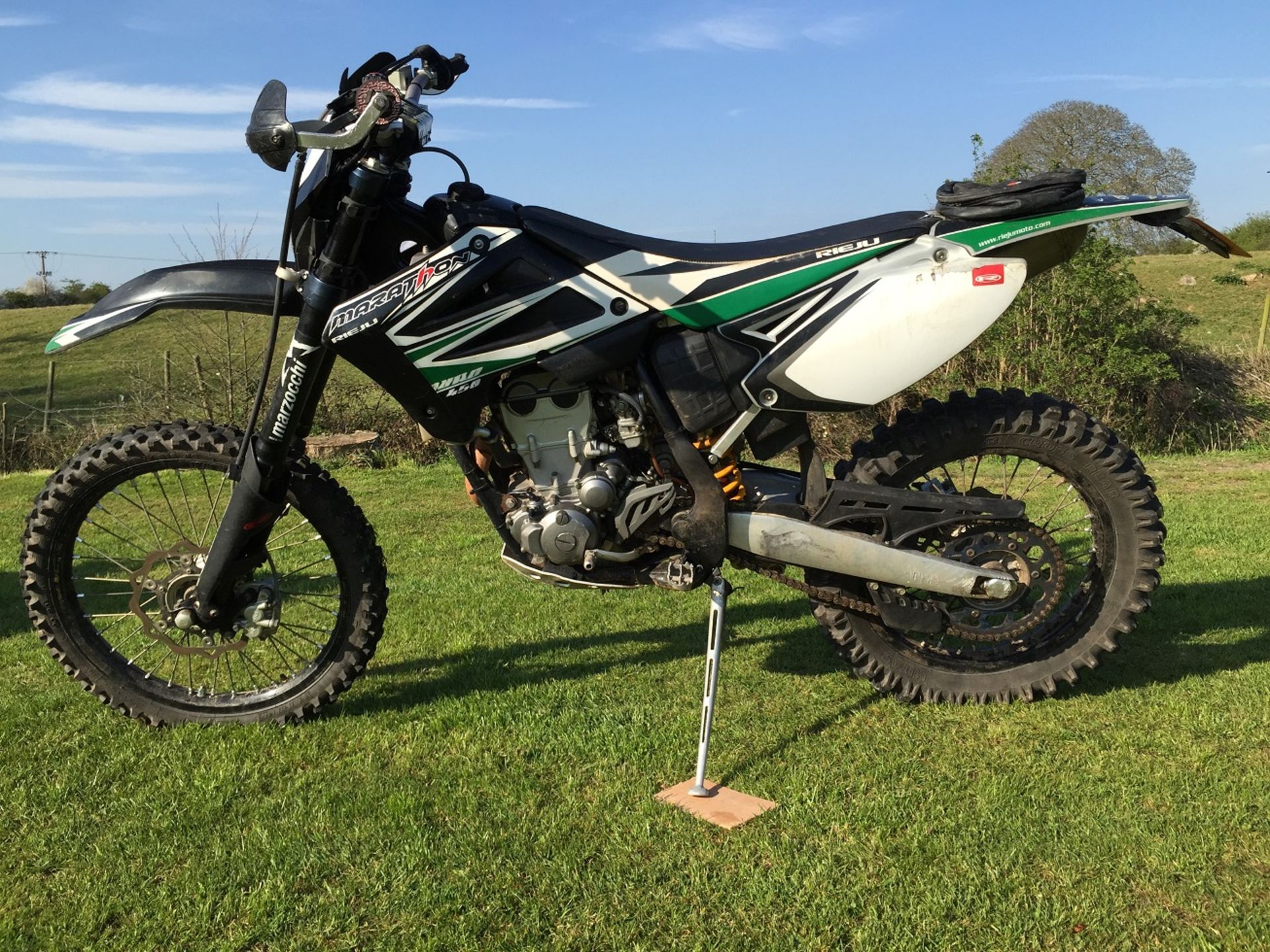 2011/61 Rieju 450cc Enduro bike / Green laner electric start Yamaha WR450 engine - Image 2 of 3