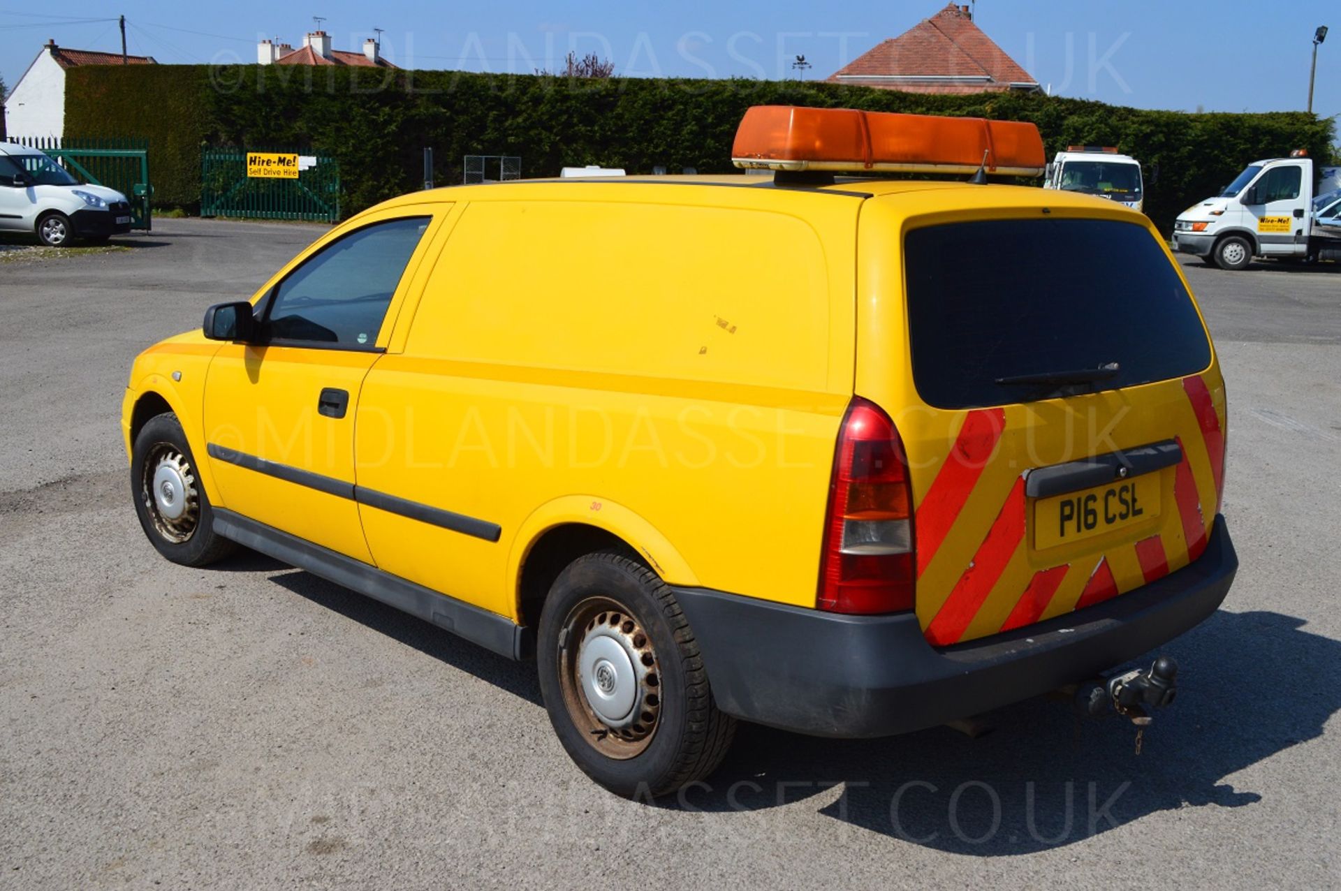 2003/03 REG VAUXHALL ASTRA ENVOY DTI CAR DERIVED VAN YELLOW *NO VAT* - Image 3 of 20