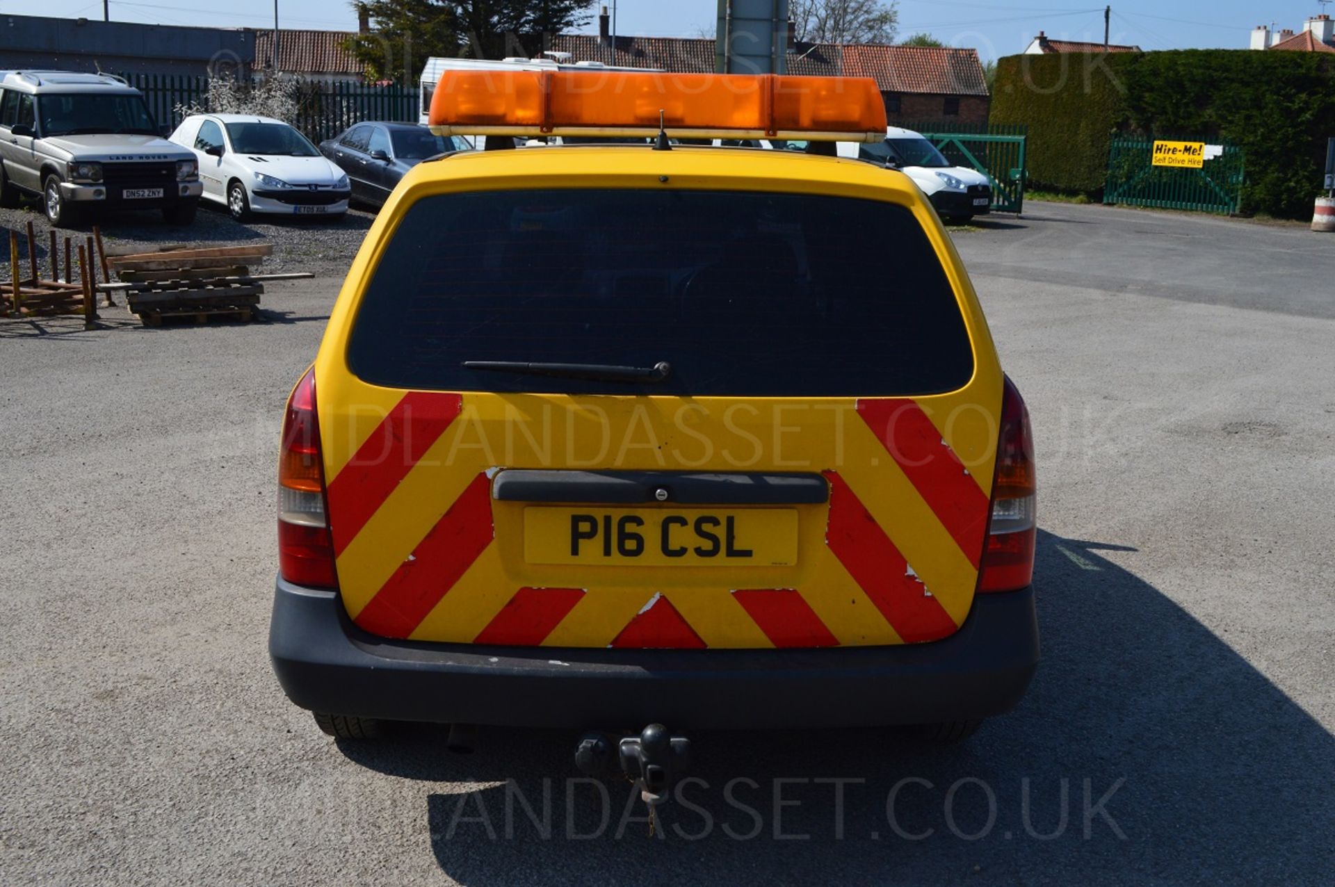 2003/03 REG VAUXHALL ASTRA ENVOY DTI CAR DERIVED VAN YELLOW *NO VAT* - Image 4 of 20