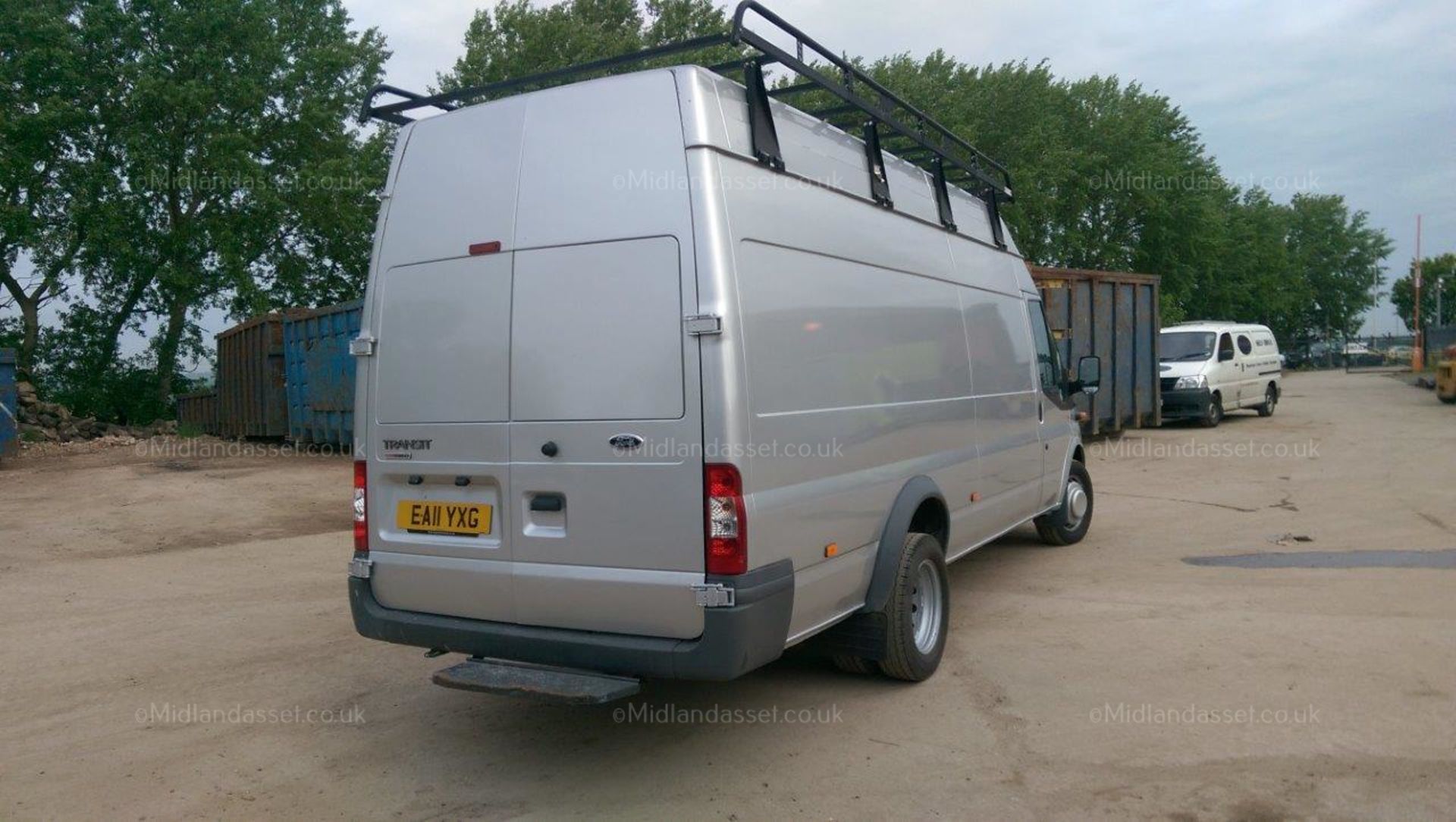 SUPER RARE 2011/11 REG FORD TRANSIT PANEL VAN 115 T460 JUMBO XLWB EXTRA HIGH ROOF RWD ONE OWNER - Image 4 of 9