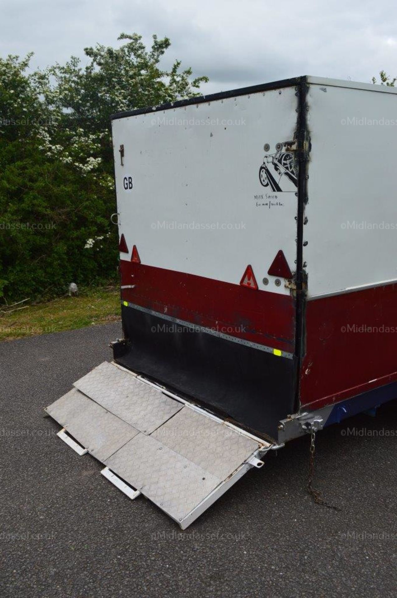 2 TONNE 2/3 AXLE 14 FOOT BOX TRAILER *NO VAT* - Image 8 of 12