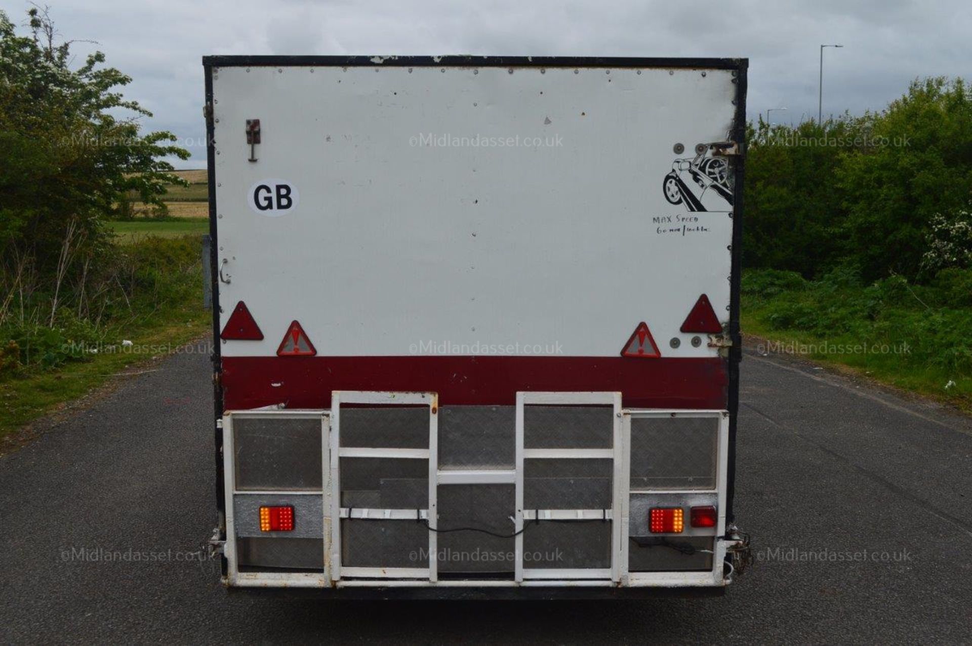 2 TONNE 2/3 AXLE 14 FOOT BOX TRAILER *NO VAT* - Image 12 of 12