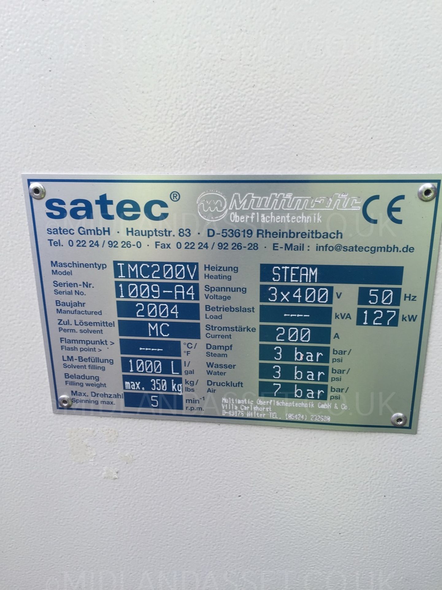 SATEC ELECTRIC CIRCUIT BOARD *NO VAT* - Image 2 of 5