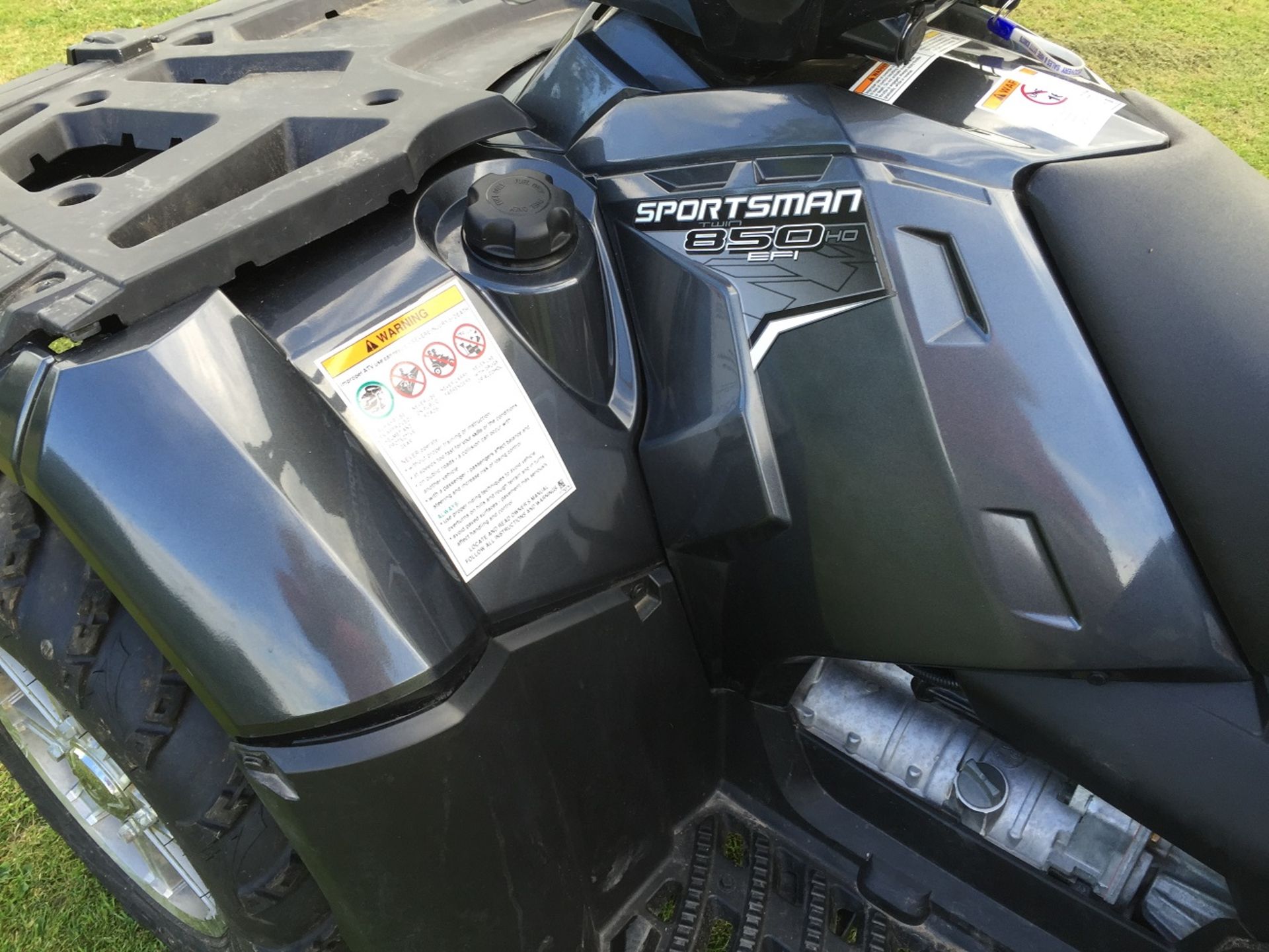 2013 POLARIS XP 850 HO EPS SPORTSMAN 517 MILES FROM NEW - Image 9 of 14