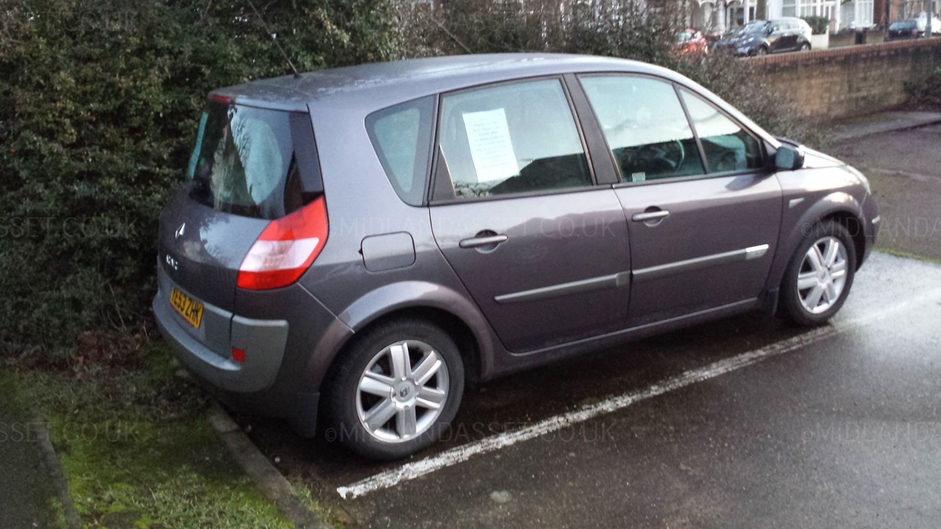 2003/53 REG RENAULT SCENIC DYNAMIQUE 16V *NO VAT* - Image 3 of 5