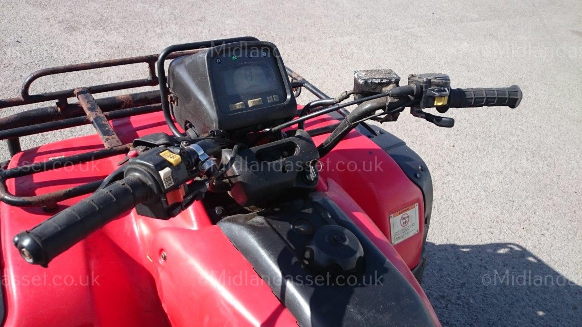 2002 HONDA 432cc QUADBIKE ROAD REGISTERED *NO VAT* - Image 9 of 11