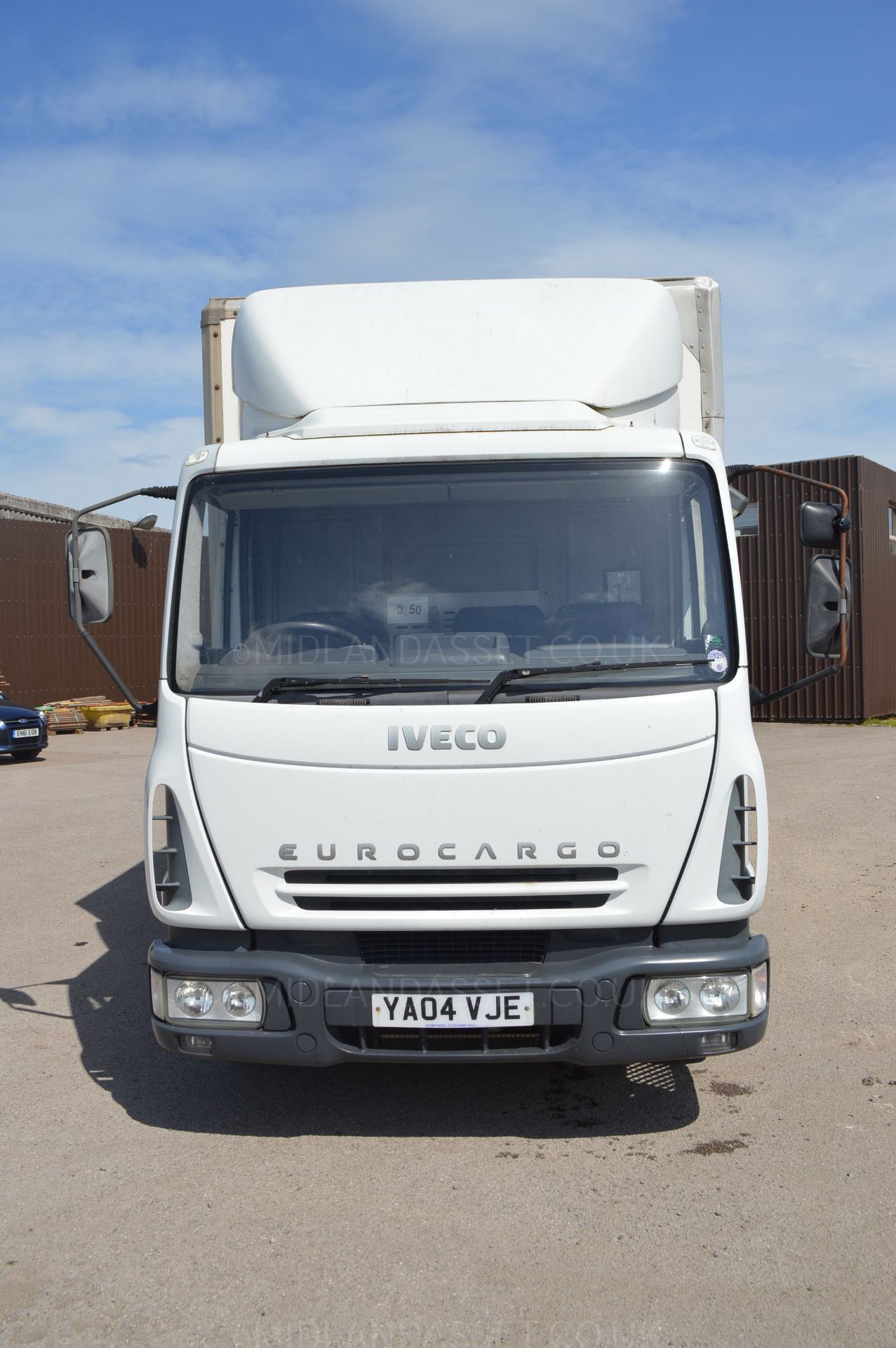 2004/04 REG IVECO EUROCARGO 75E17 BOX VAN WITH TAIL LIFT - Image 2 of 20
