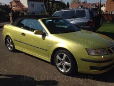 2004/04 REG SAAB 9-3 VECTOR 175BHP CONVERTIBLE *NO VAT*