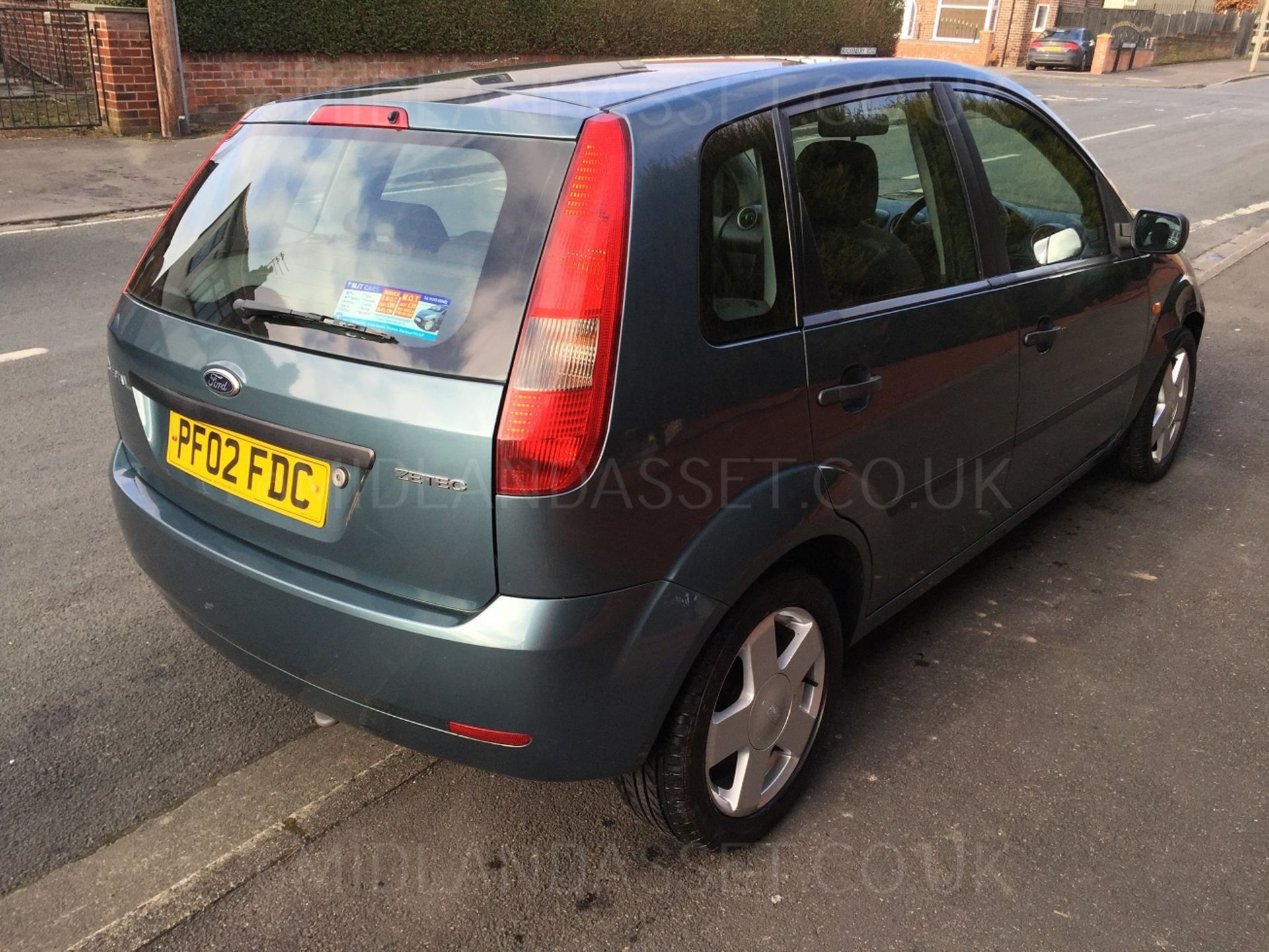 2002/02 REG FORD FIESTA ZETEC 5 DOOR HATCHBACK *NO VAT* - Image 5 of 9