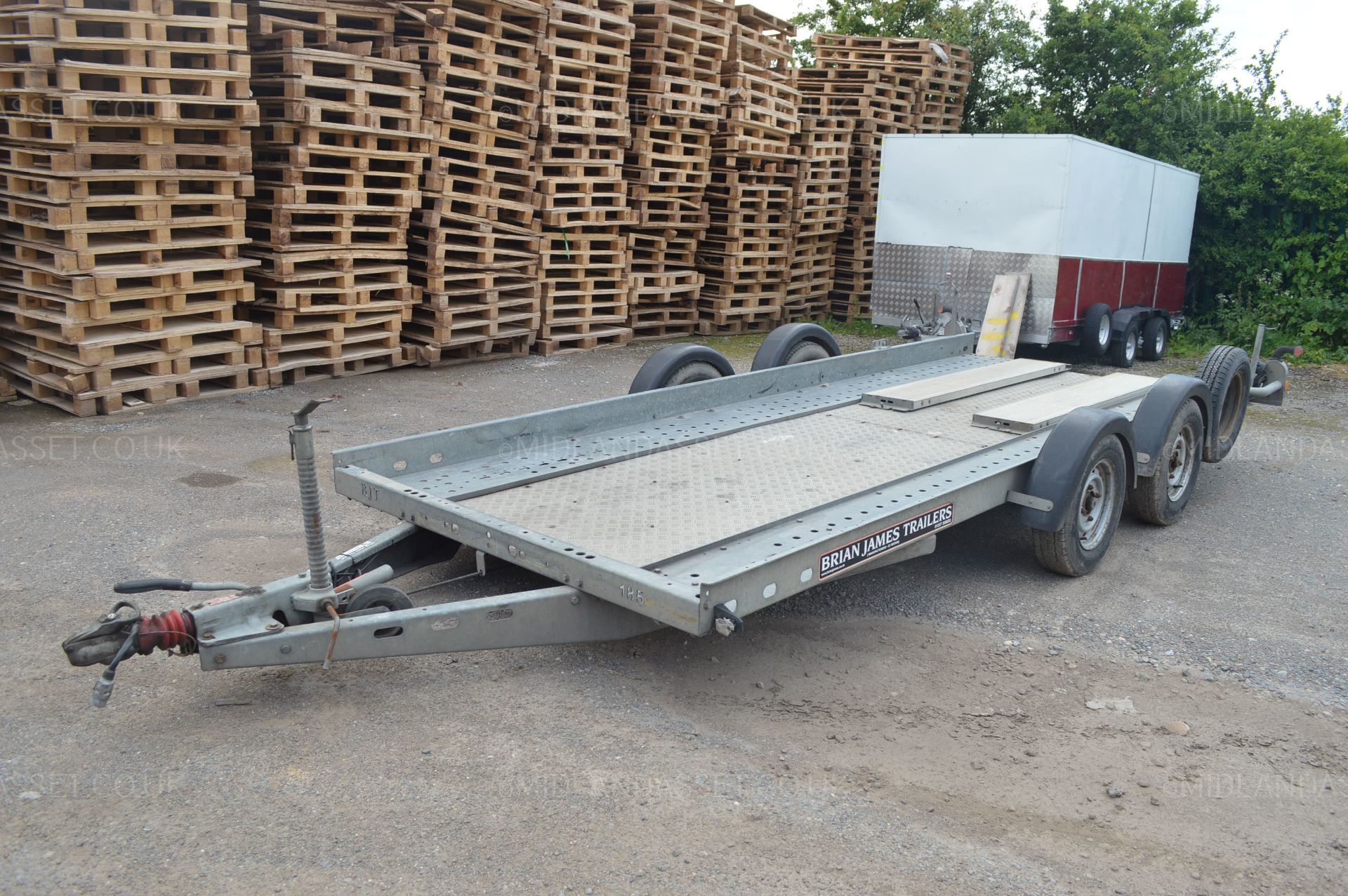 2005 TWIN AXLE 16 FT BRIAN JAMES TRAILER *NO VAT* - Image 5 of 9